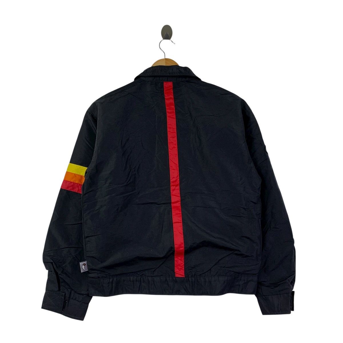 Split Vintage SPLIT 5000 Black Nylon Jacket Made in USA Red Yellow Size US XS / EU 42 / 0 - 4 Thumbnail