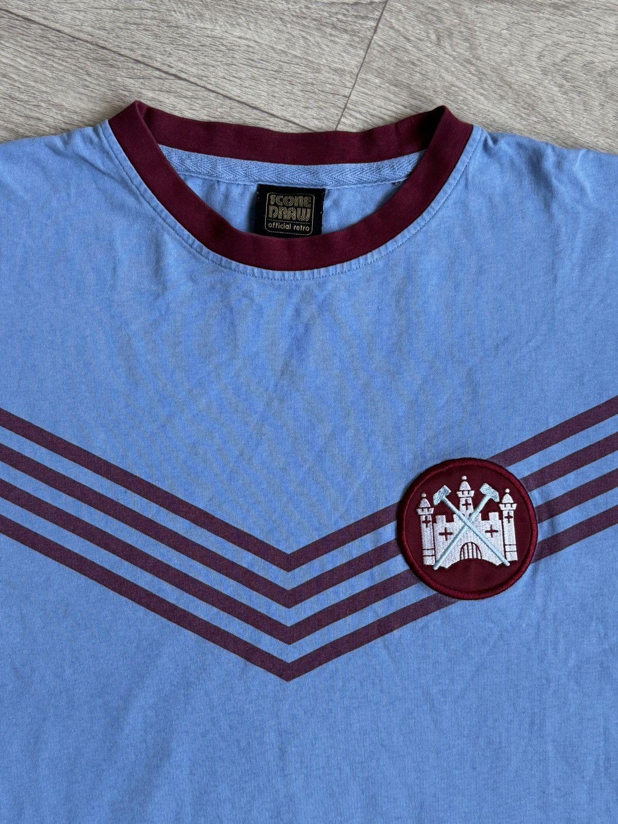 Vintage 🔷Retro West Ham United 1976/80 Soccer jersey🔷 Size US XXL / EU 58 / 5 - 3 Thumbnail