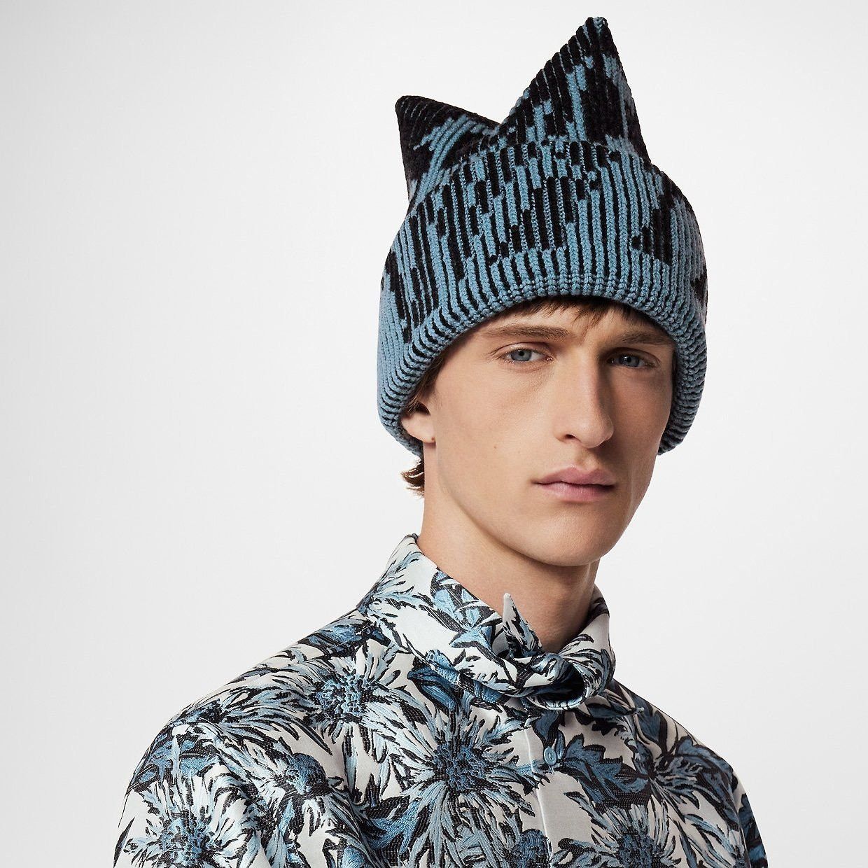 Louis Vuitton Louis Vuitton Tricorn Rib Monogam Flower Beanie Hat Size ONE SIZE - 6 Thumbnail