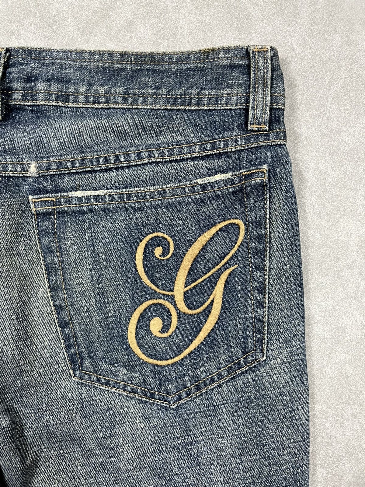 Gucci 90s Gucci denim pants Size 27" / US 4 / IT 40 - 5 Thumbnail