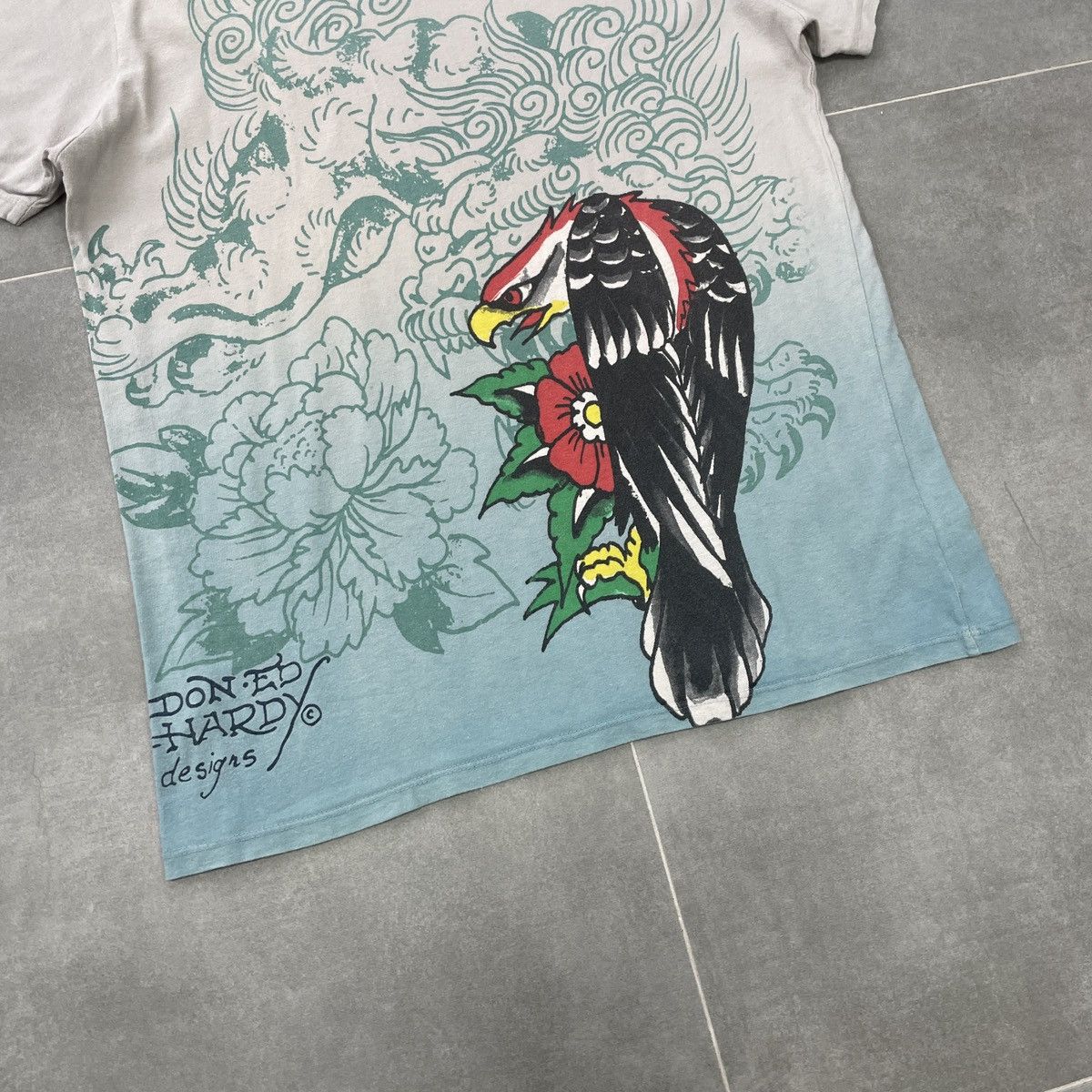 Christian Audigier × Ed Hardy Ed Hardy by Christian Audigier Skull New York T-Shirt Size M Size US M / EU 48-50 / 2 - 15 Thumbnail