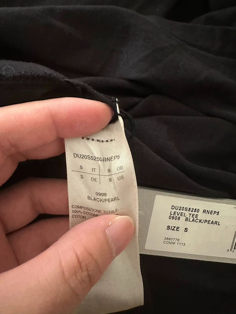 Rick Owens Rick Owens Copywriting printed text short sleeve Size US S / EU 44-46 / 1 - 3 Thumbnail