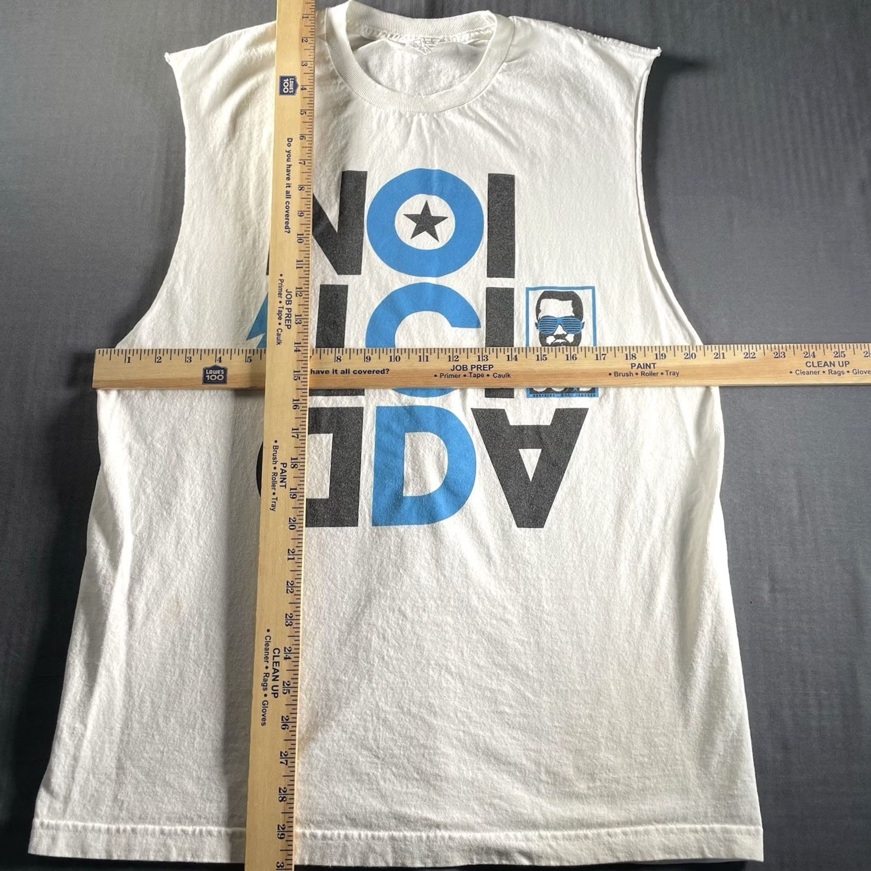 Vintage Kanye West Shirt Addiction T-Shirt L Men’s White OCD Addiction Cut Off Y2K Graduation Size US L / EU 52-54 / 3 - 5 Thumbnail