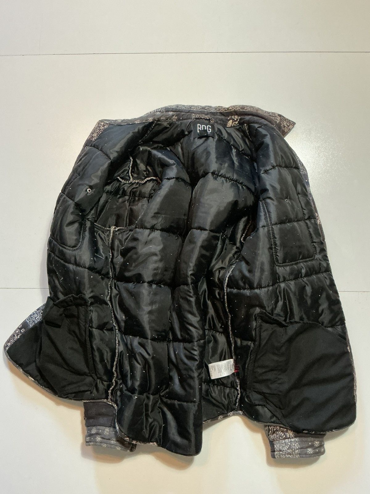 Bdg BDG UO Urban Outfitters Bandana Quilted AOP Shirt Jacket Size US L / EU 52-54 / 3 - 3 Thumbnail