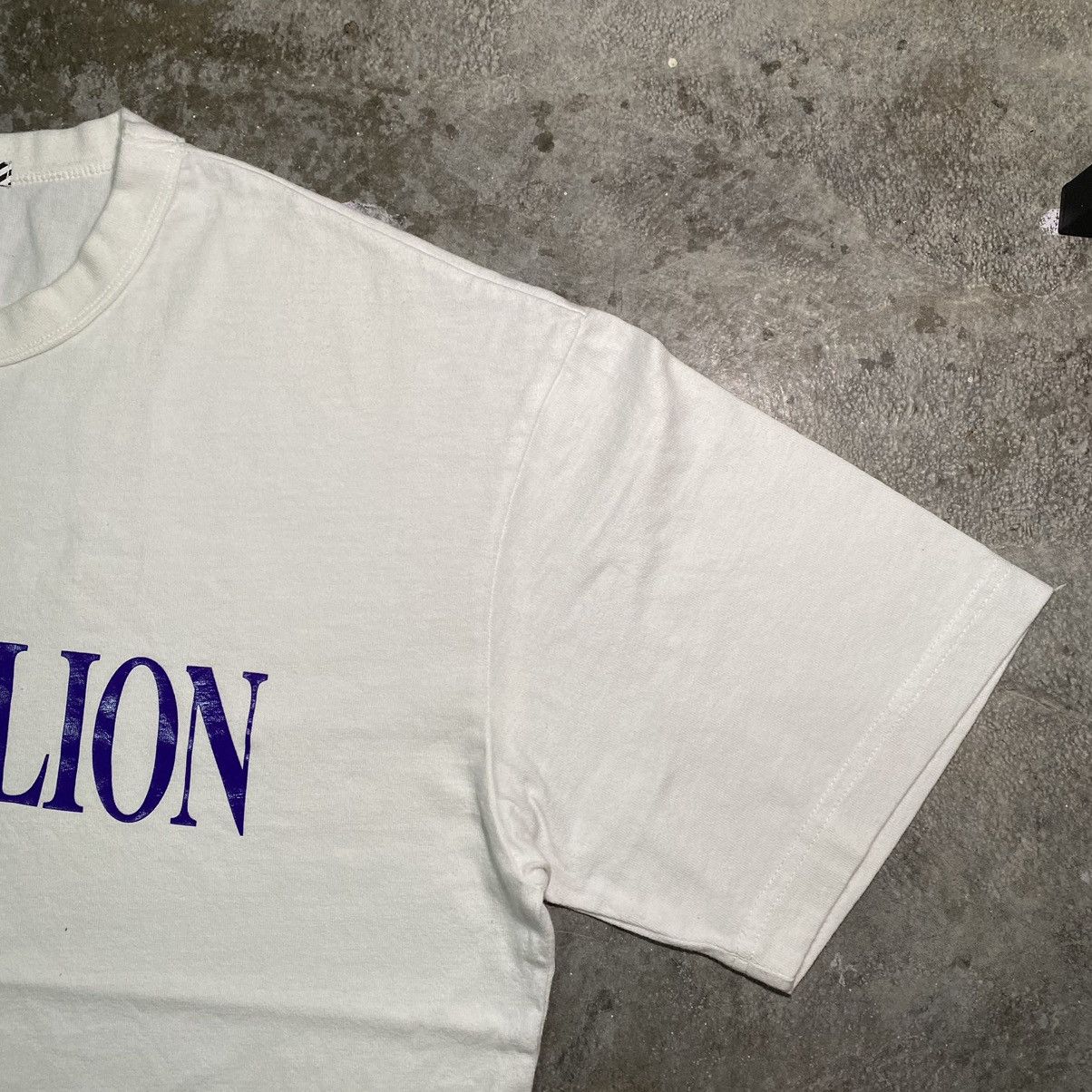 Anime × GU EVANGELION PURPLE SPELLOUT ANIME T SHIRT Size US L / EU 52-54 / 3 - 6 Thumbnail