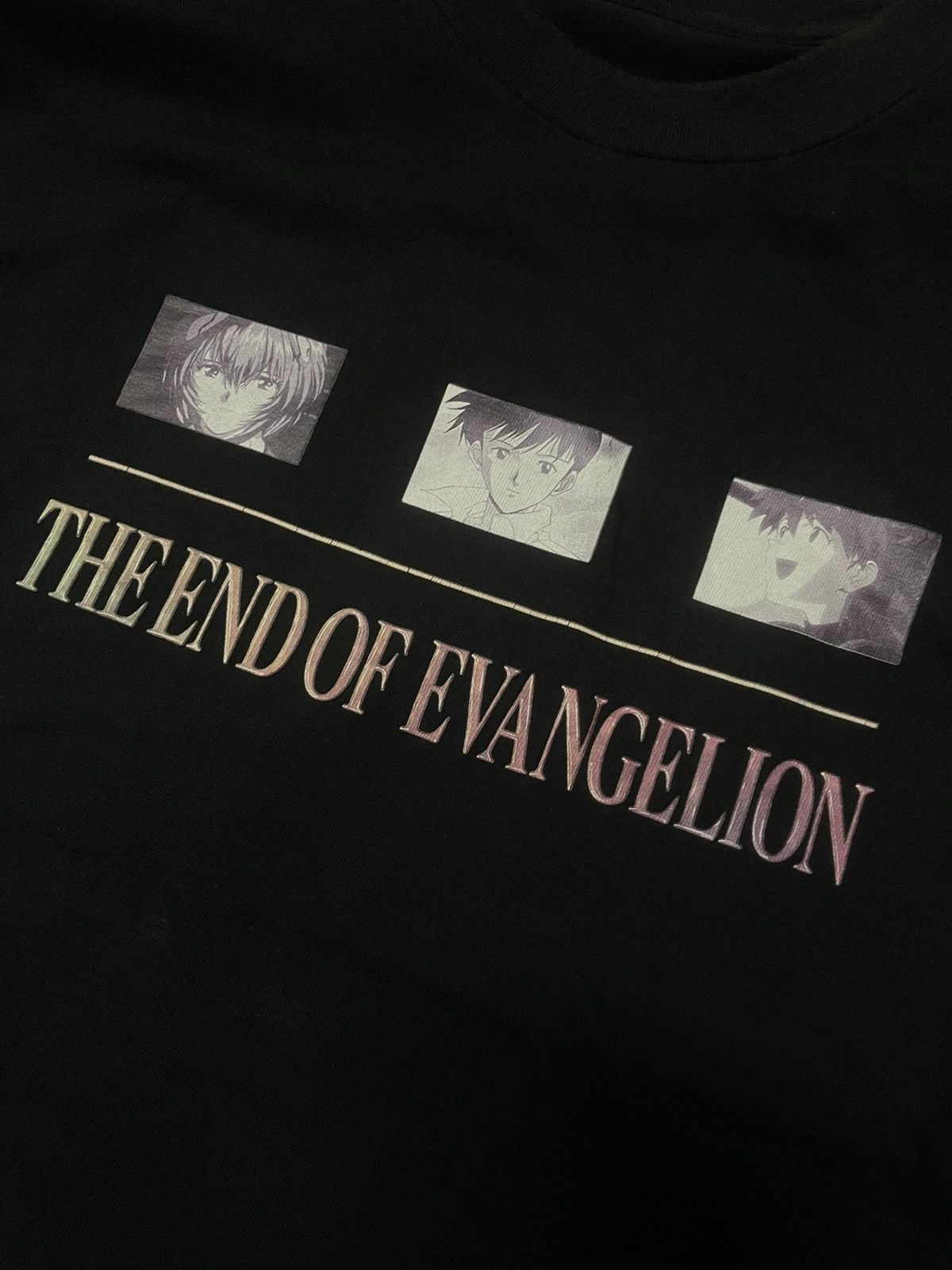 Cartoon Network × Vintage Vintage 90s Evangelion “The End Of Evangelion” Anime Tshirt Size US L / EU 52-54 / 3 - 4 Thumbnail