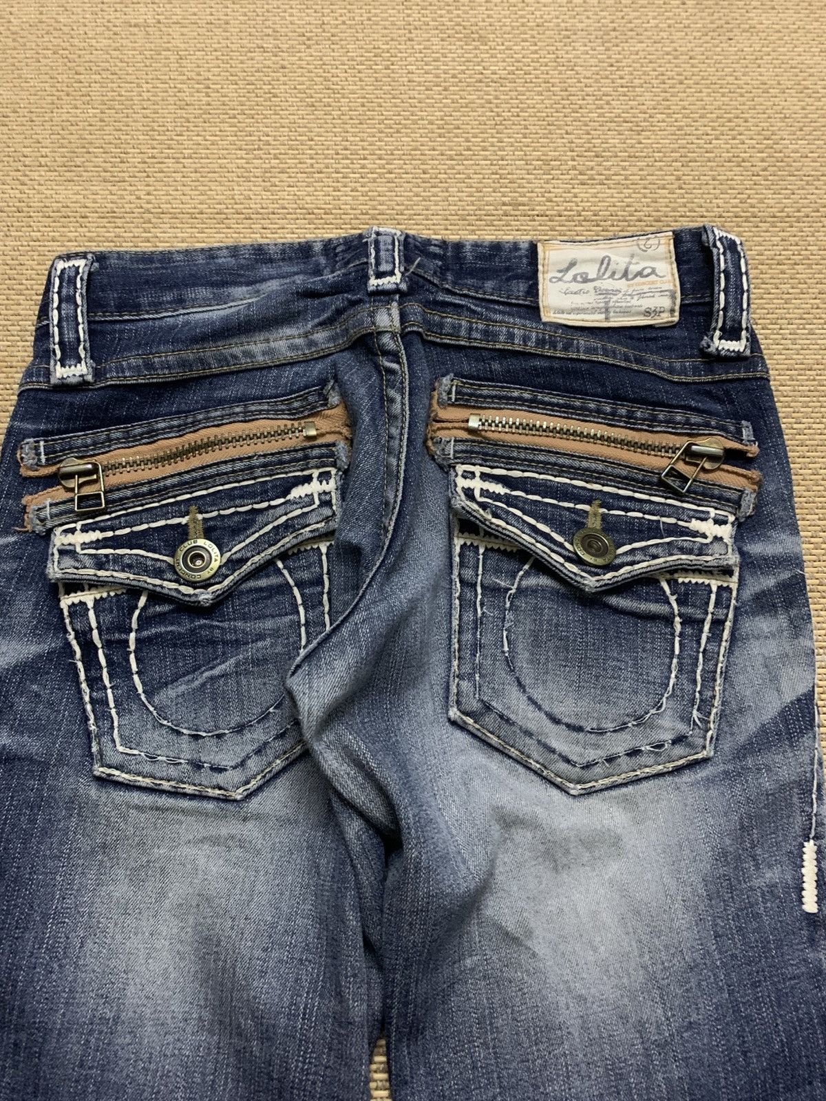 Tornado Mart Lolita Flared Jeans Size US 30 / EU 46 - 3 Thumbnail