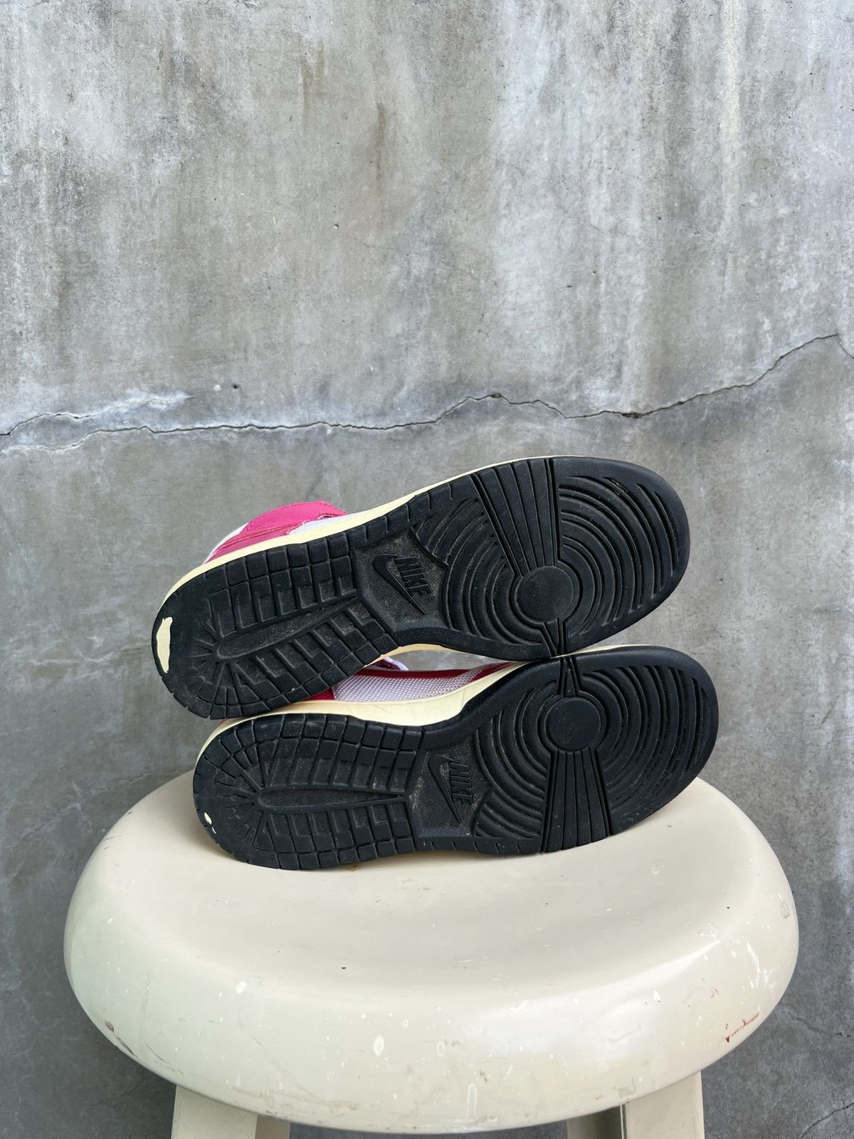 Nike 2014 SB Dunk Hi Skinny Fireberry Size US 6 / IT 36 - 7 Thumbnail