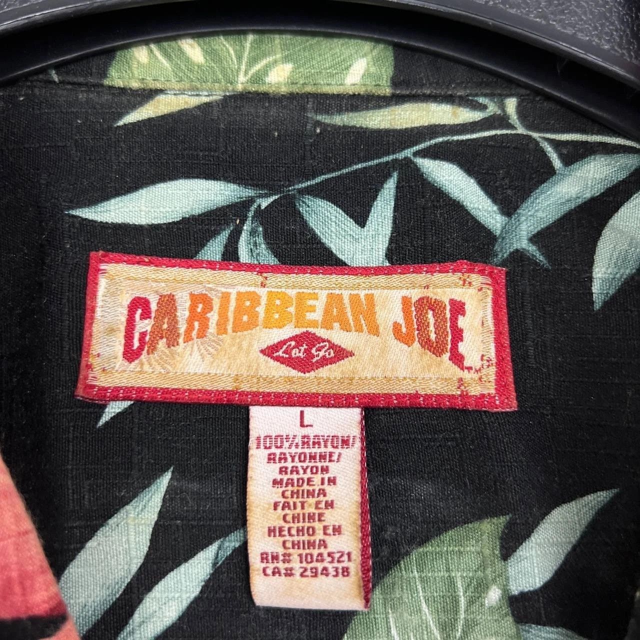 Other Caribbean Joe Shirt Men Hawaiian Floral Button Up Collared L Size US L / EU 52-54 / 3 - 3 Thumbnail