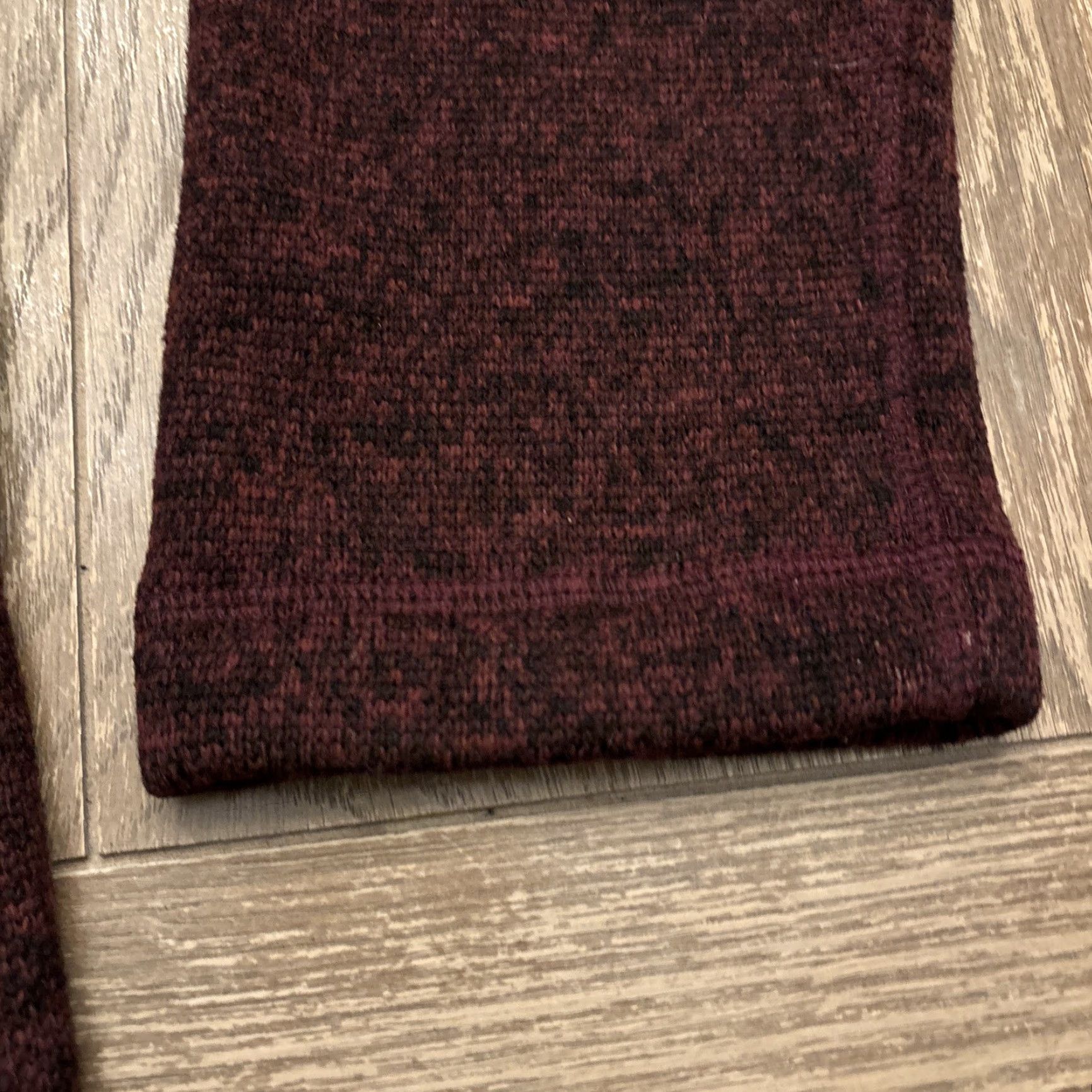 Vintage Woolrich Mens 1/4 Zip Pullover Sweater Fleece Size L Heather Burgundy Size US L / EU 52-54 / 3 - 4 Thumbnail