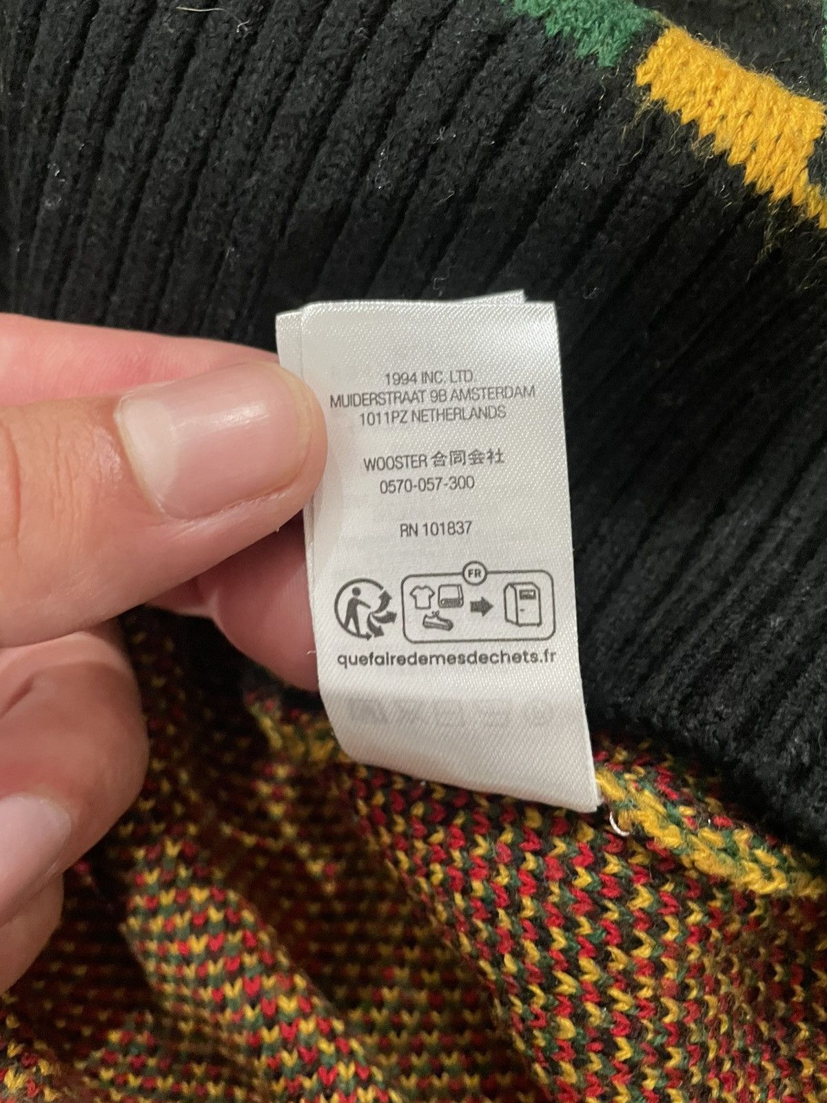 Supreme Supreme Scarf Sweater (Large) Size US L / EU 52-54 / 3 - 5 Thumbnail