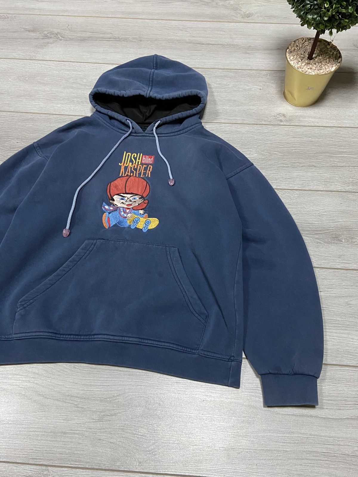 Blind Skateboards Blind RARE Josh Kasper big logo hoodie vintage skate Size US S / EU 44-46 / 1 - 5 Thumbnail