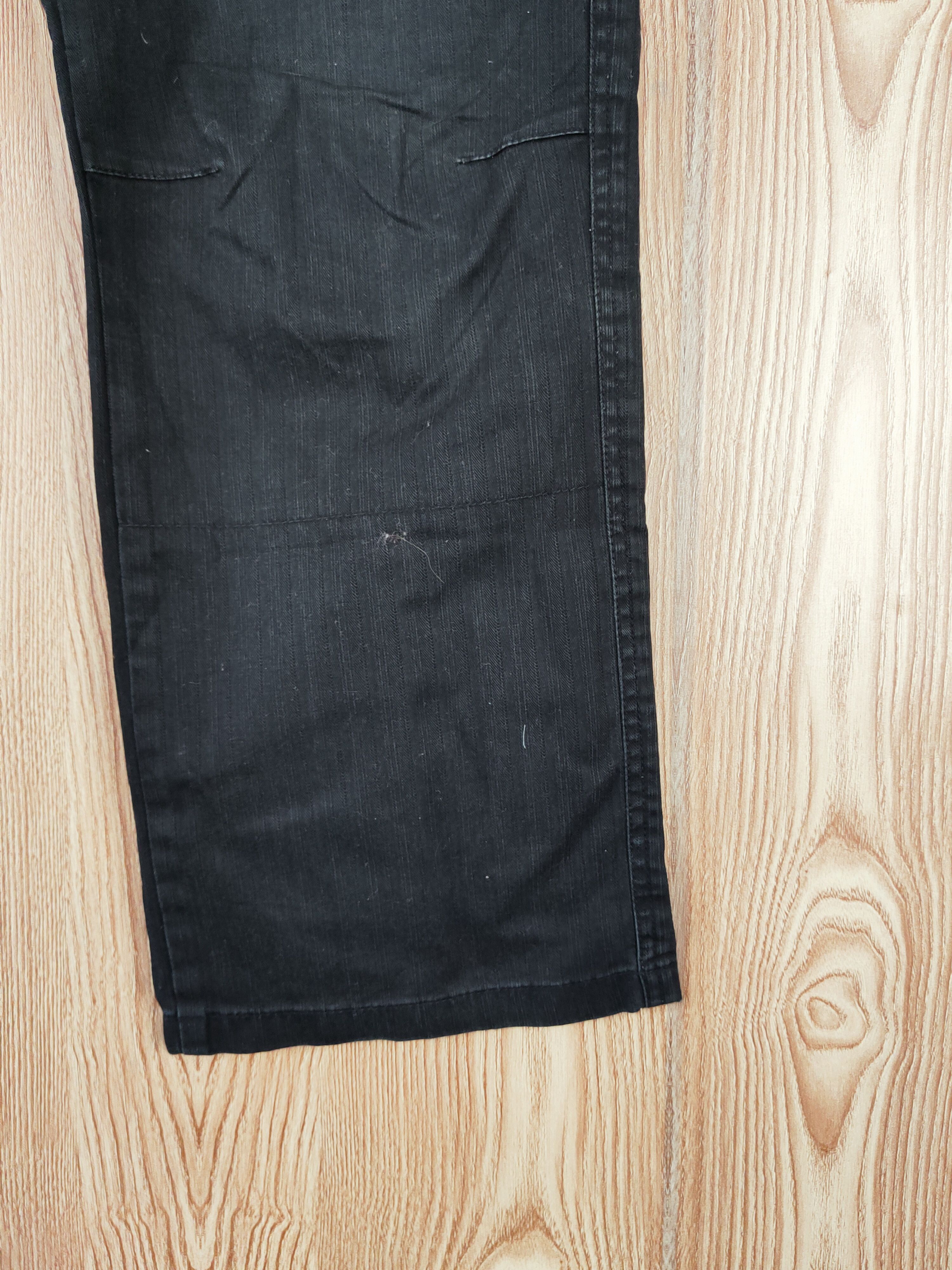 Pazzo Denim Store Black Multipocket Cargo Pants #W203