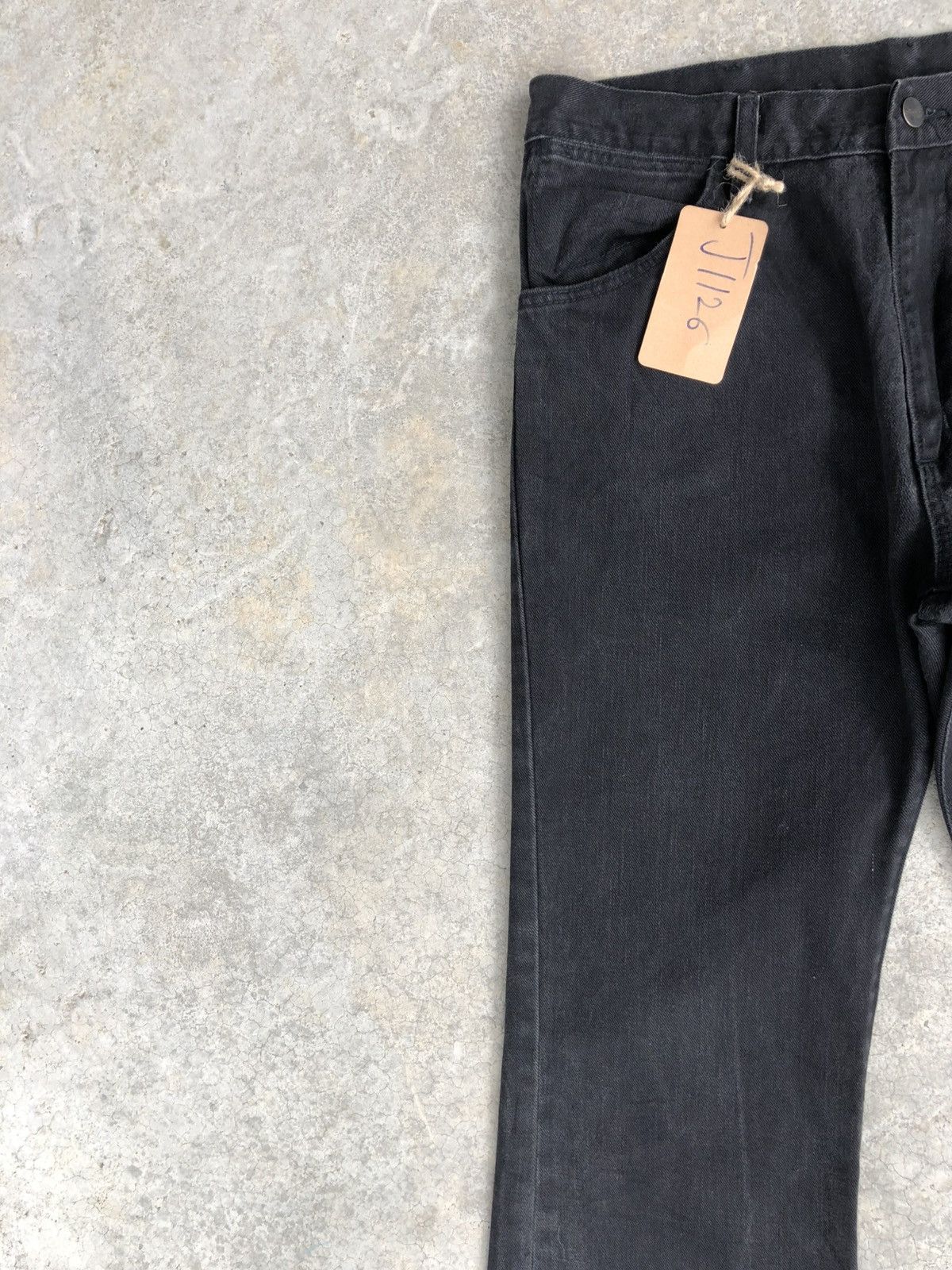 If Six Was Nine Y2k Wrangler Flared Jeans Distressed Jeans Size US 32 / EU 48 - 4 Thumbnail