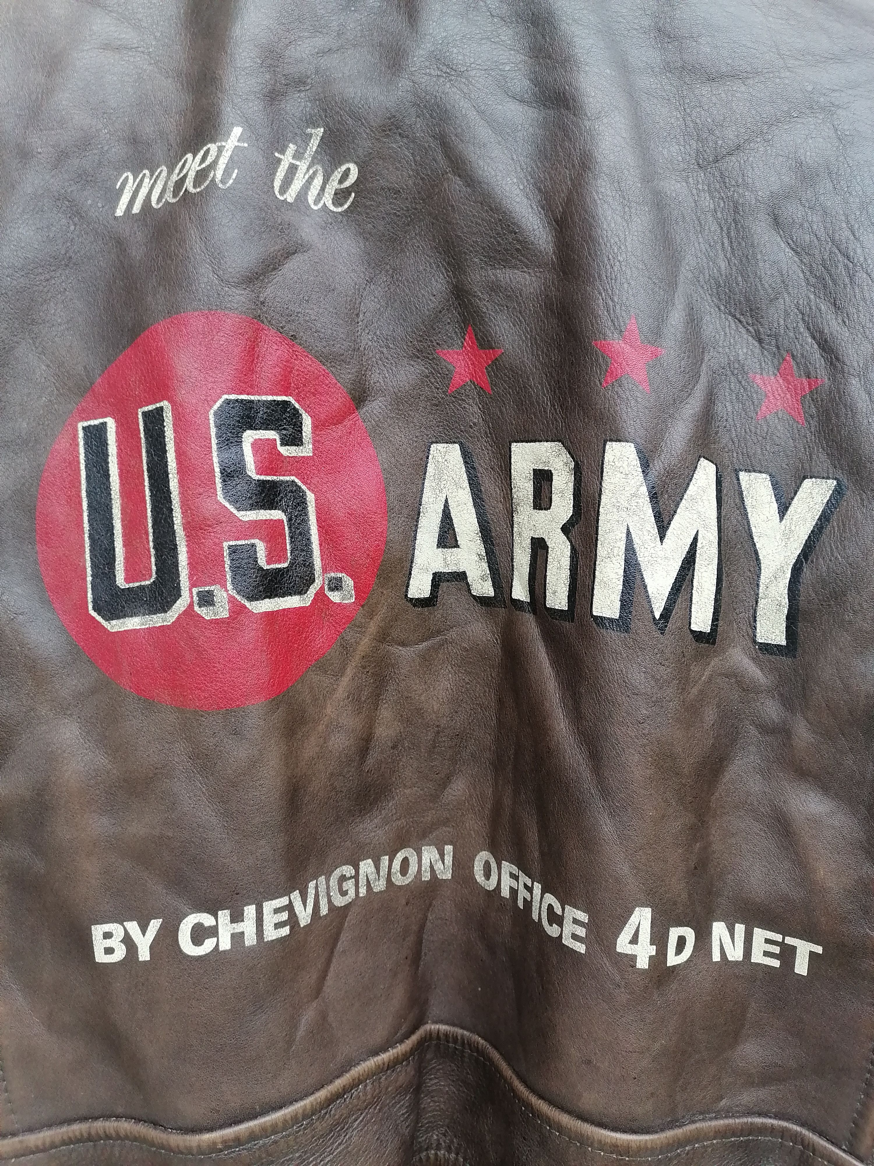 Chevignon Vintage Chevignon G-1 Leather Bomber Jackets Size US M / EU 48-50 / 2 - 16 Thumbnail