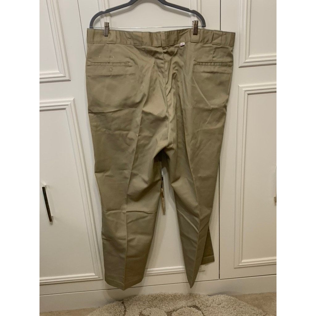 Dickies Dickies Men's Beige Work Dress Pants Size 46x30 Straight Leg Size US 44 / EU 60 - 3 Thumbnail