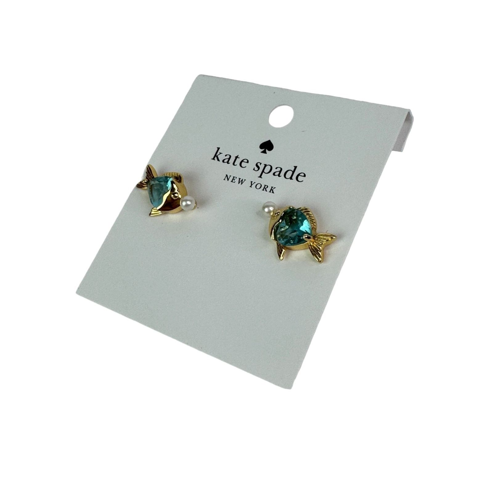 Kate Spade Kate Spade What A Catch Fish Studs Womens earrings Size ONE SIZE - 3 Thumbnail