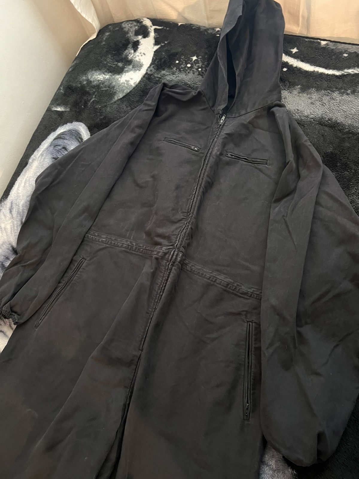 Balenciaga × Gap × Yeezy YGEBB 2022 Sateen Overalls In Black | Grailed