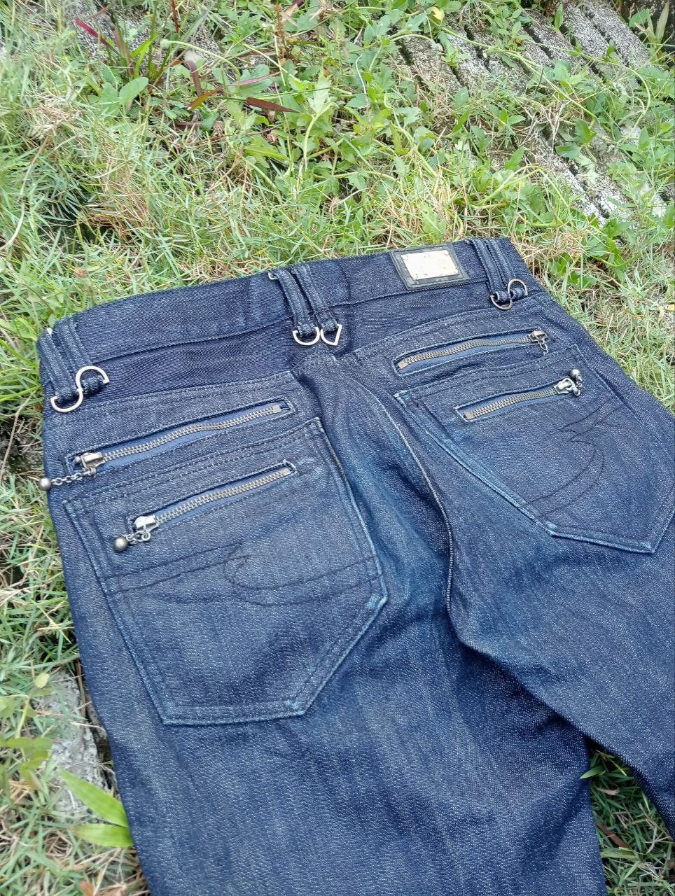 semanticdesign SEMANTIC DESIGN JAPAN MULTIPOCKET ANKLE ZIP JEANS Size US 32 / EU 48 - 7 Thumbnail