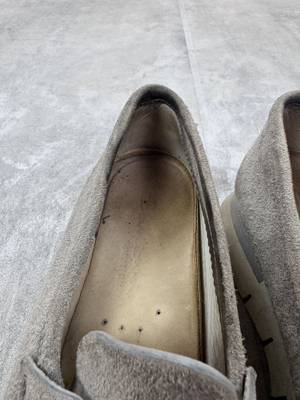 Santoni Santoni Women’s suede penny loafers size 37 1/2 Size US 7.5 / IT 37.5 - 5 Thumbnail