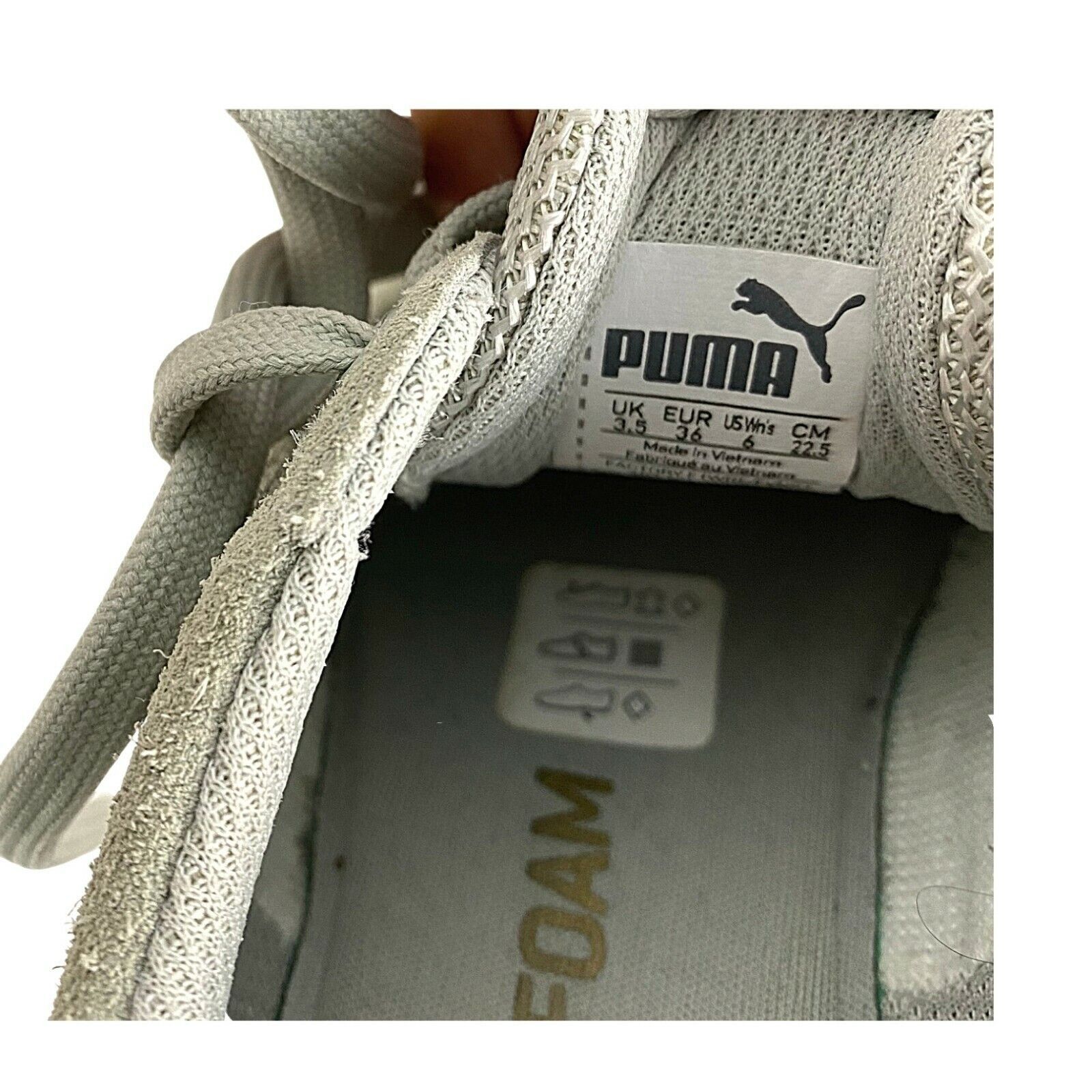 Puma Puma Suede Platform Vikky Sneakers Soft Foam Gray Size 6 Size US 6 / IT 36 - 10 Thumbnail