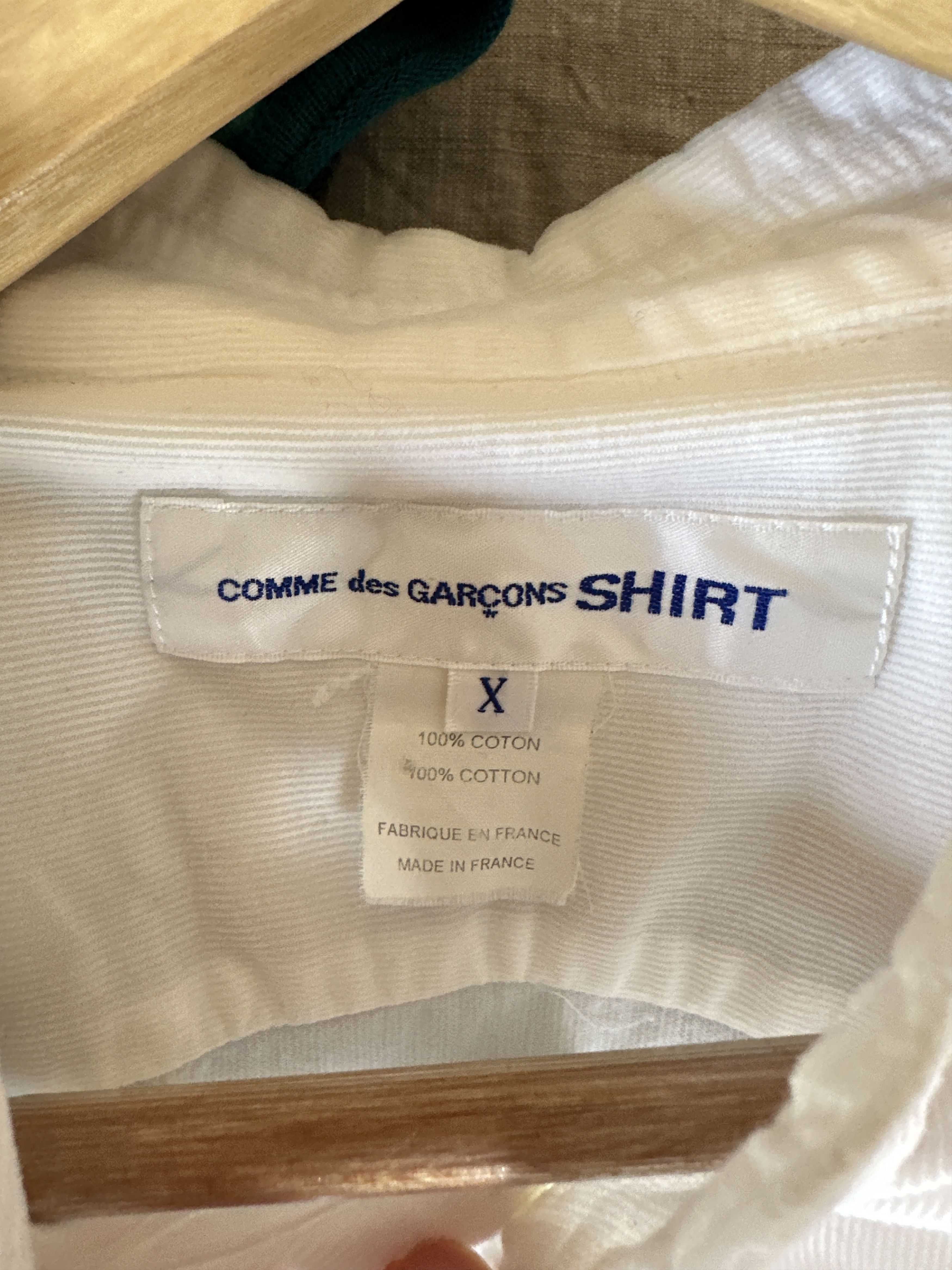 Comme des Garcons Comme des Garcons SHIRT Corduroy Button Up Shirt Size US M / EU 48-50 / 2 - 4 Thumbnail