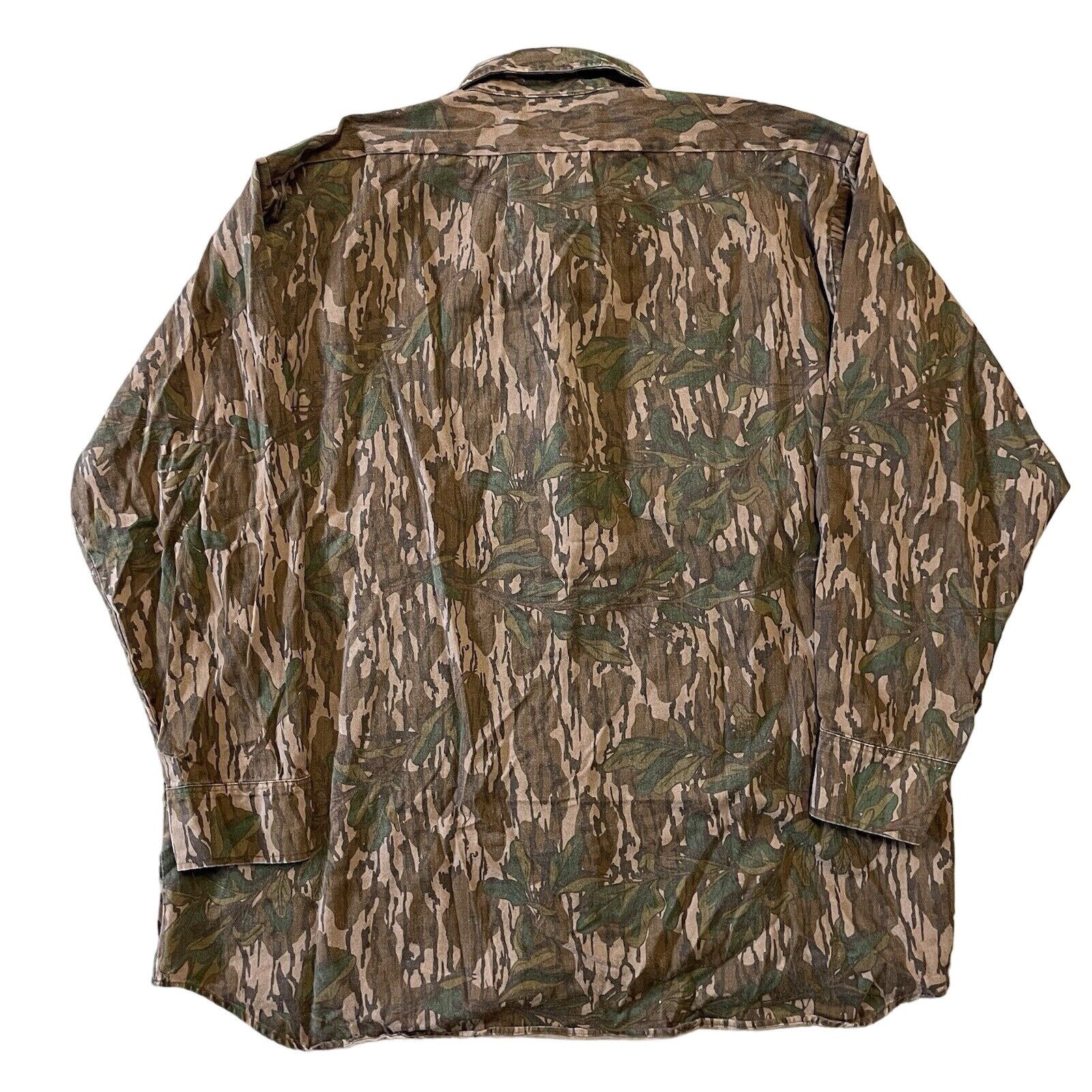 Vintage Vintage Mossy Oak Camo Button Front Shirt Men 2XL Hunting Size US XXL / EU 58 / 5 - 3 Thumbnail