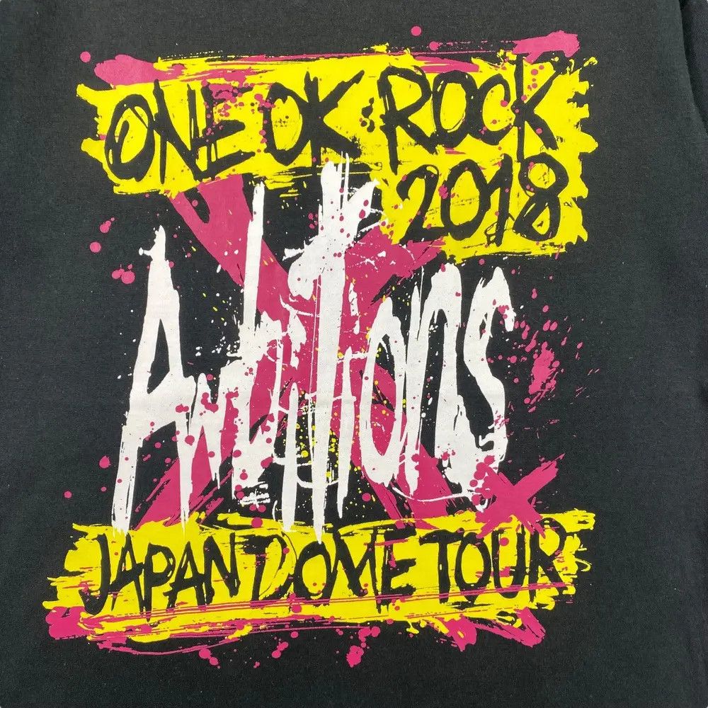 Band Tees ONE OK ROCK Ambitions Japan Dome Tour 2018 Band Tee Shirt Size US M / EU 48-50 / 2 - 2 Thumbnail