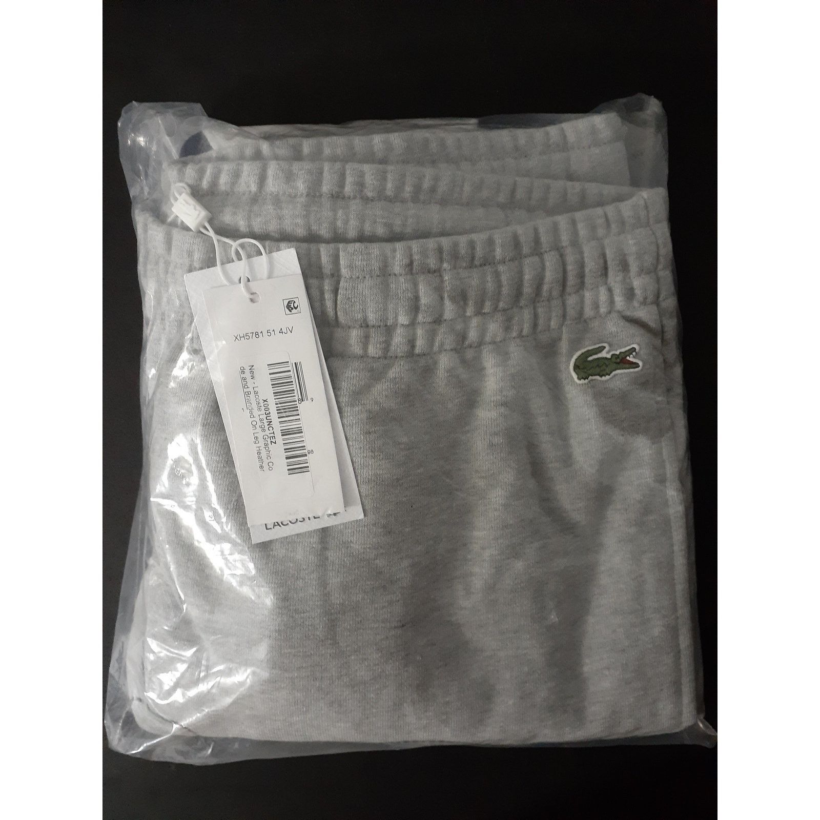 Lacoste Lacoste Men's Large Graphic Code and Heather Wall Chine XL Size US 36 / EU 52 - 2 Thumbnail