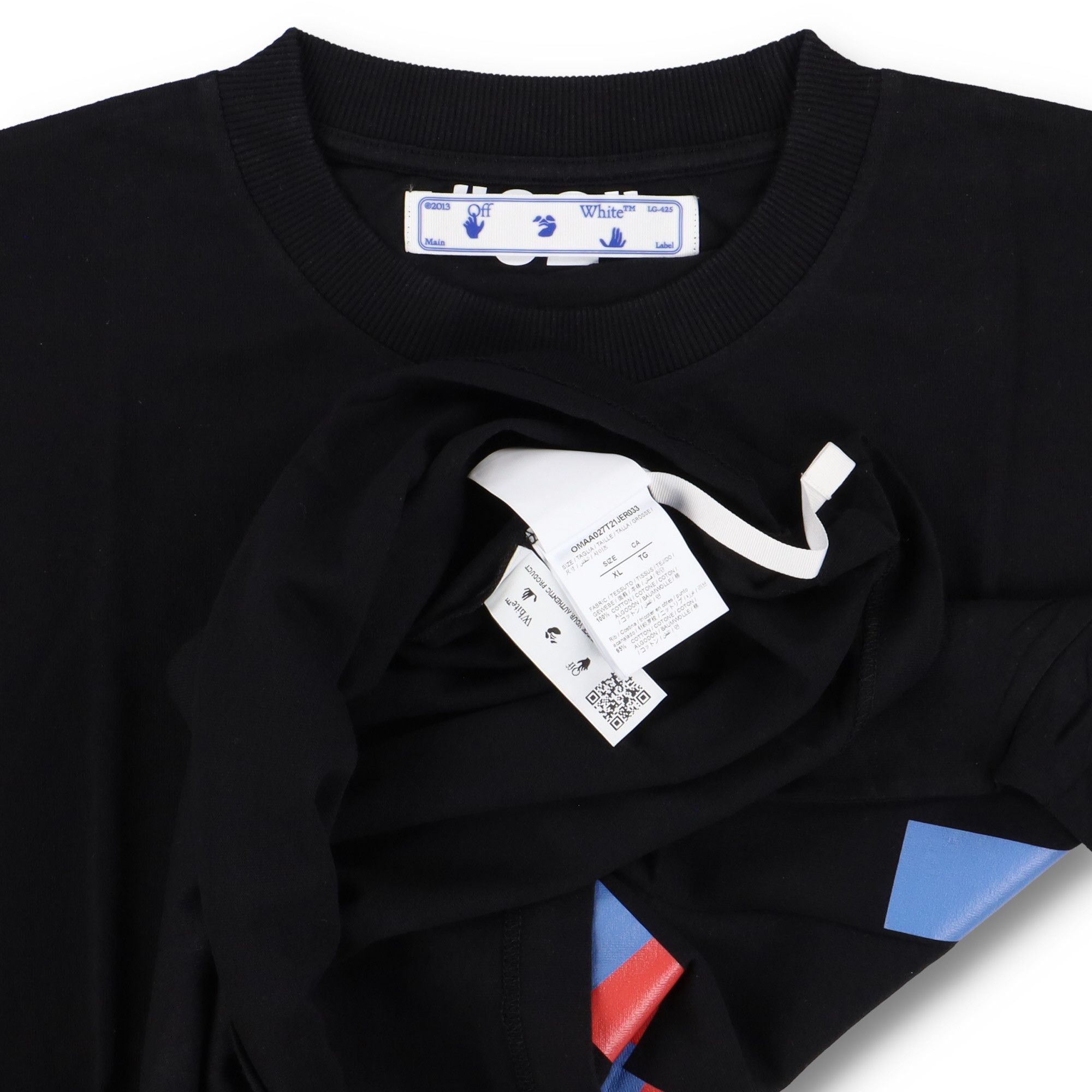Off-White Black Jakarta Exclusive Arrows T-Shirt Size US XL / EU 56 / 4 - 4 Thumbnail