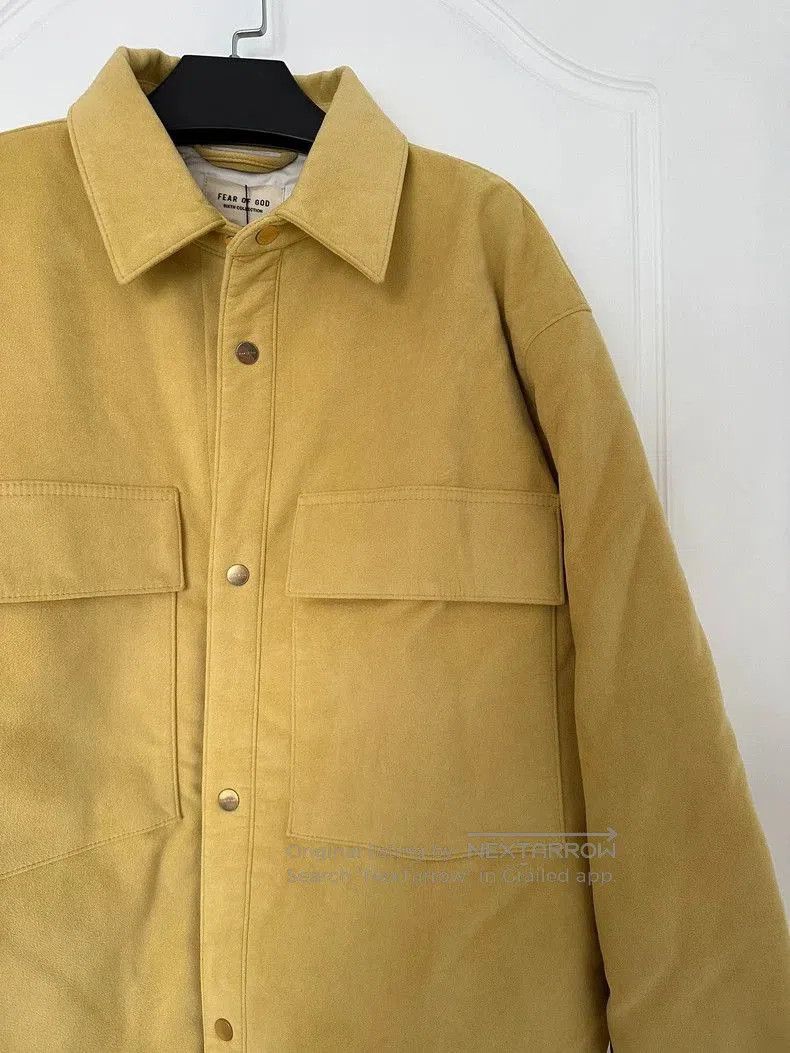 Fear of God Fear of God 6th Yellow Suede Shirt Jacket. Size US XL / EU 56 / 4 - 4 Thumbnail