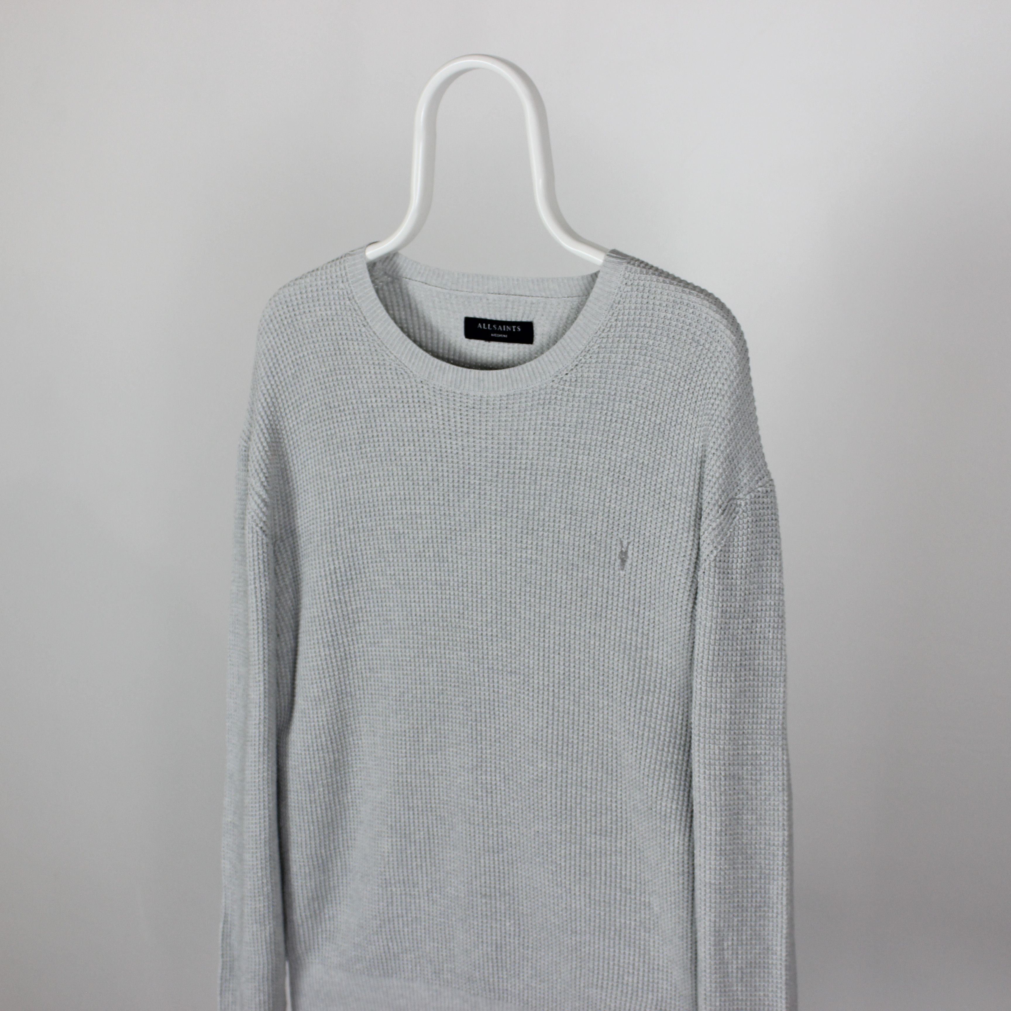 Allsaints Allsaints trias crew sweater men gray cotton M Size US M / EU 48-50 / 2 - 1 Thumbnail