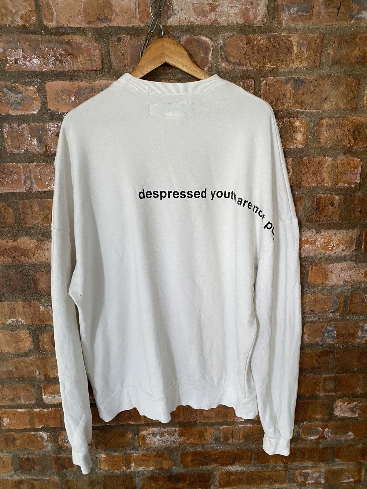 Beauty Beast × Hysteric Glamour × Japanese Brand 2000s Rovtski Japan Poem Has Blurred oversize Size US L / EU 52-54 / 3 - 6 Thumbnail