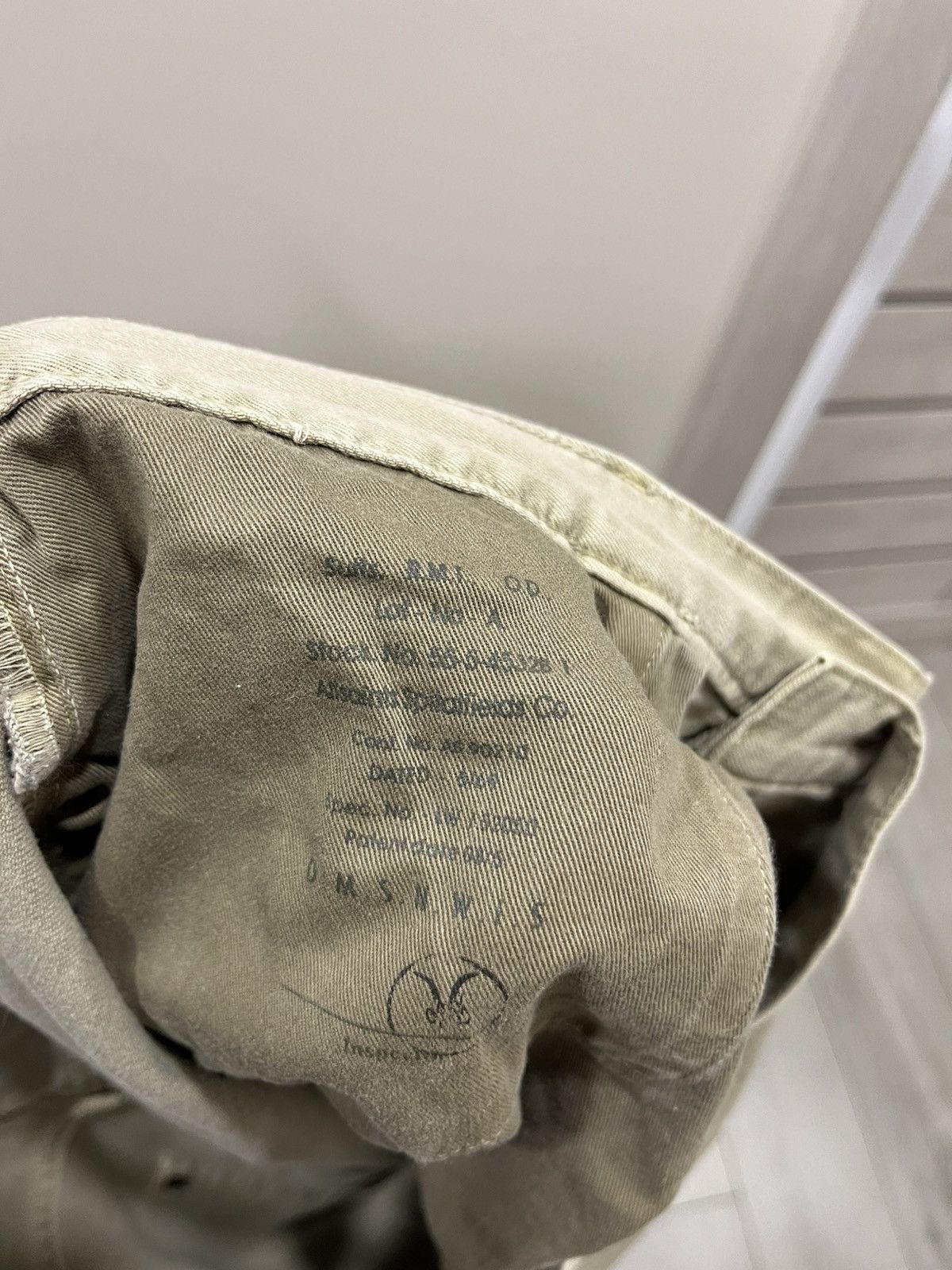 Allsaints Vintage 90s Allsaints Mens Resin Split Pants Beige Chino Size US 36 / EU 52 - 7 Thumbnail