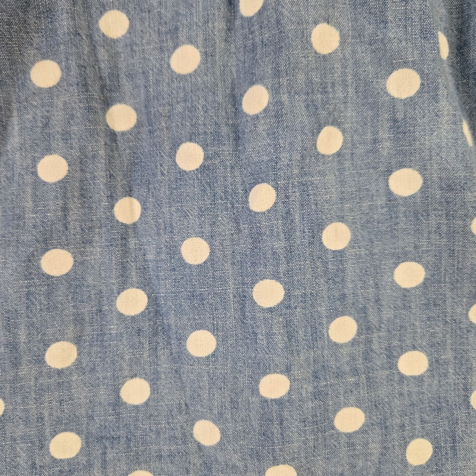 Tommy Hilfiger Tommy Hilfiger Polka Dot Chambray Top Size Medium Size M / US 6-8 / IT 42-44 - 7 Thumbnail