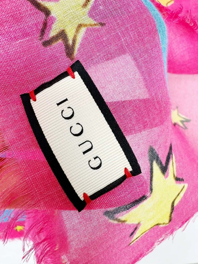 Gucci Gucci Scarf 140cm*140 2502-Nextarrow Size ONE SIZE - 7 Thumbnail