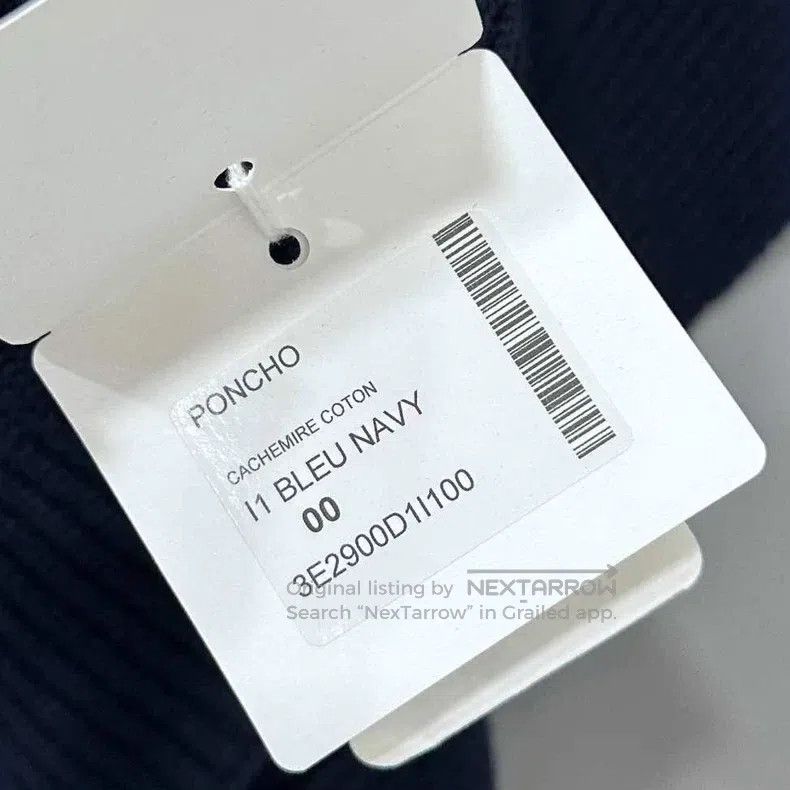 Hermes Hermes size TU Knit Cashmere Cloak Shawl Size ONE SIZE - 6 Thumbnail