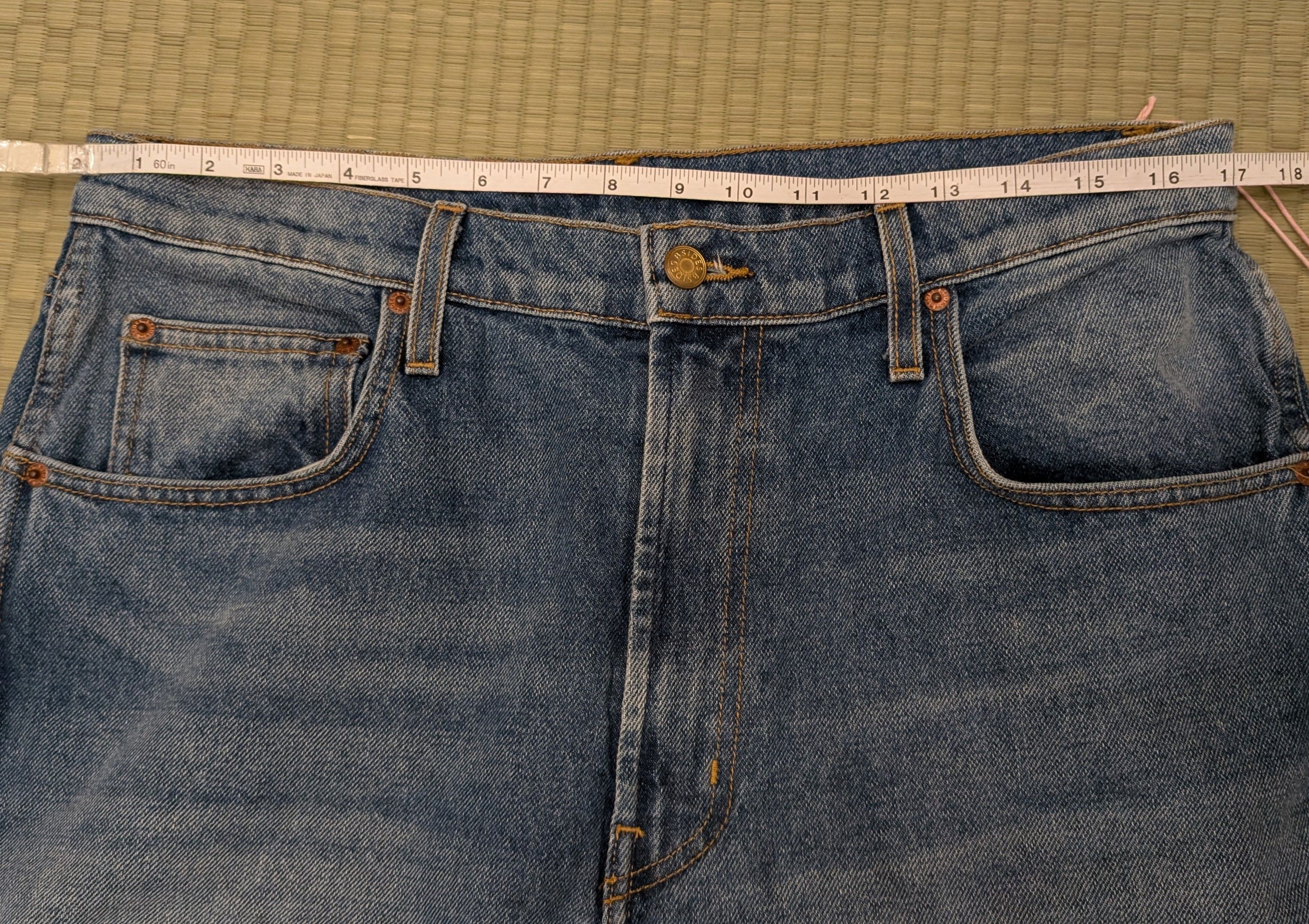 B Sides NWT B SIDES Classic Denim Jeans Faded Blue Made in USA Size US 32 / EU 48 - 5 Thumbnail