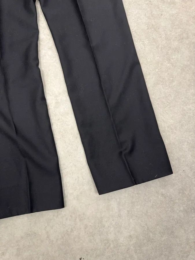 Dior Dior Uniform Black Wool Classy Tailored Pants Size US 30 / EU 46 - 8 Thumbnail