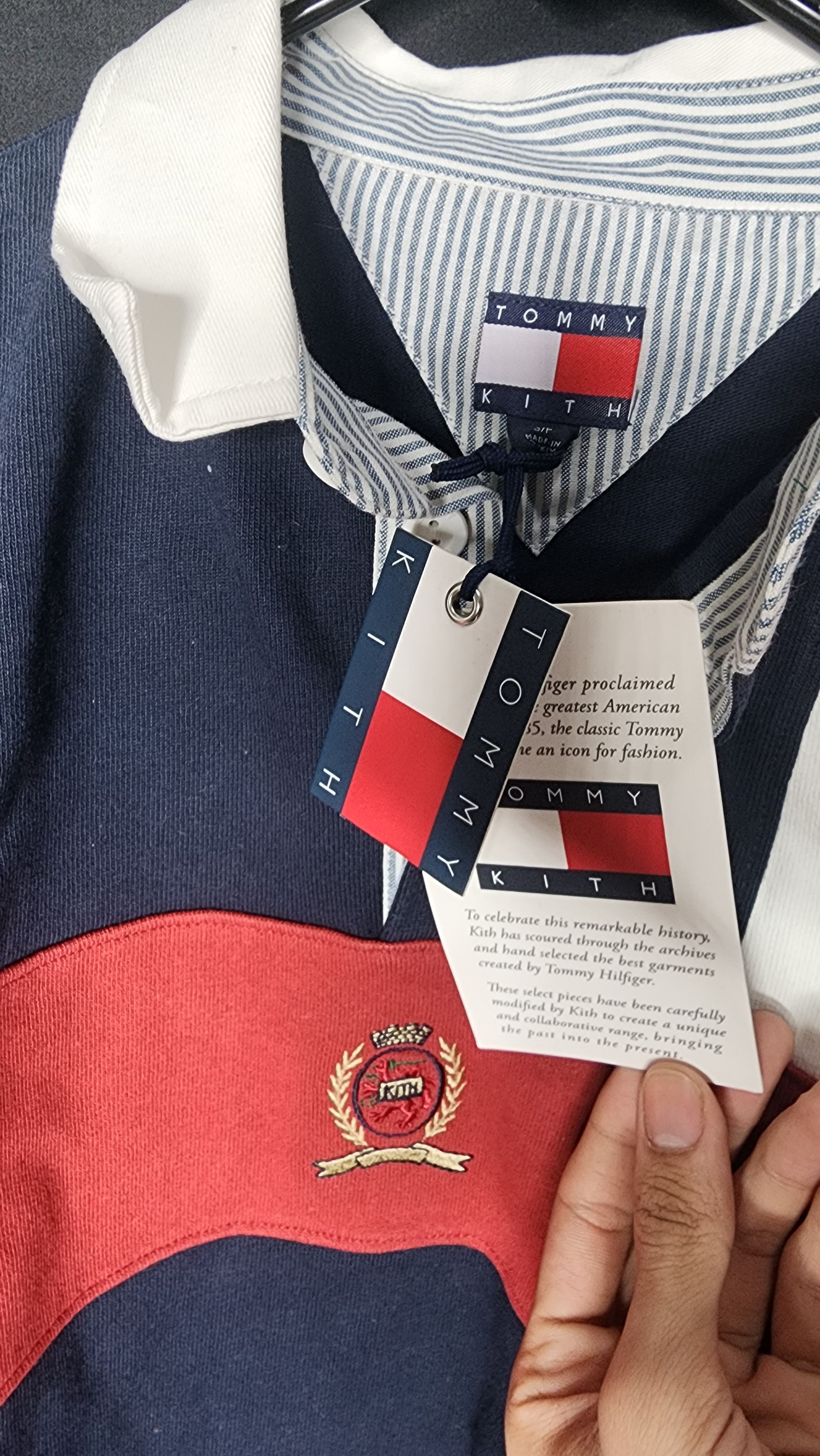 Kith × Tommy Hilfiger KITH TOMMY HILFIGER Tommy Hilfiger Rugby Shirt Small Size US S / EU 44-46 / 1 - 6 Thumbnail