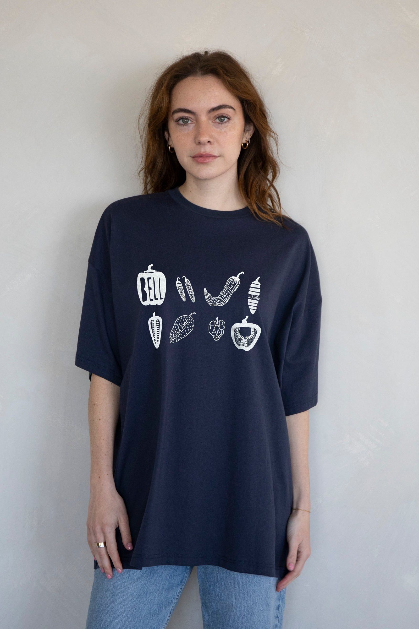 The Unbranded Brand Pepper T-Shirt, Vegetable Shirt, Garden Shirt Size L / US 10 / IT 46 - 1 Thumbnail