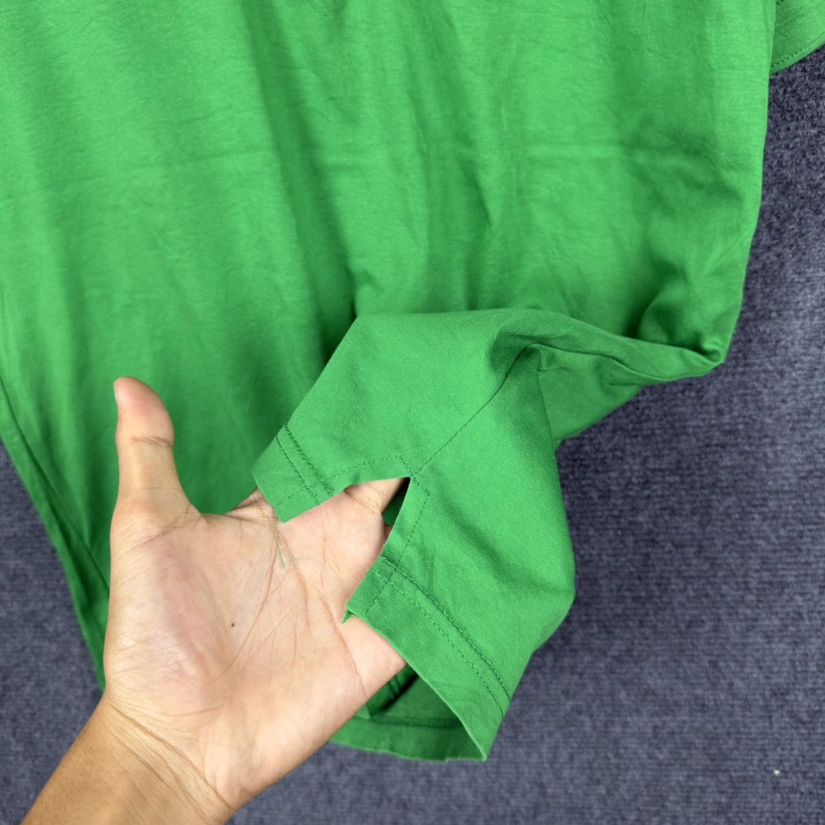 Burberry Burberry Black Label polo shirt in a vibrant green hue Size US M / EU 48-50 / 2 - 6 Thumbnail
