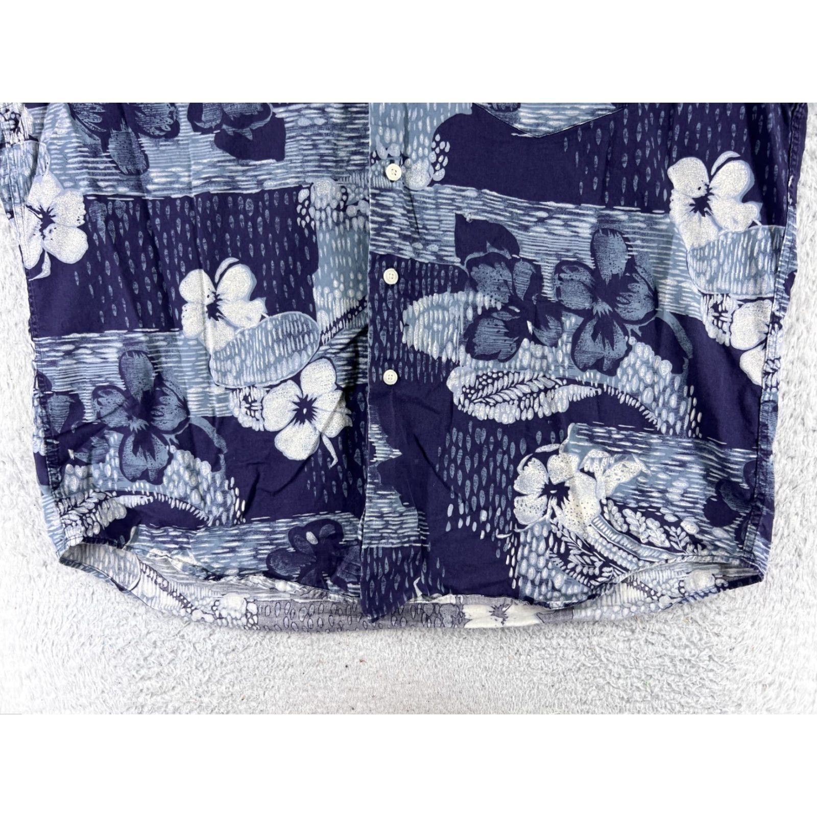 Vintage Campia Moda Shirt Mens XL Blue Floral Cotton Hawaiian Size US XL / EU 56 / 4 - 5 Thumbnail