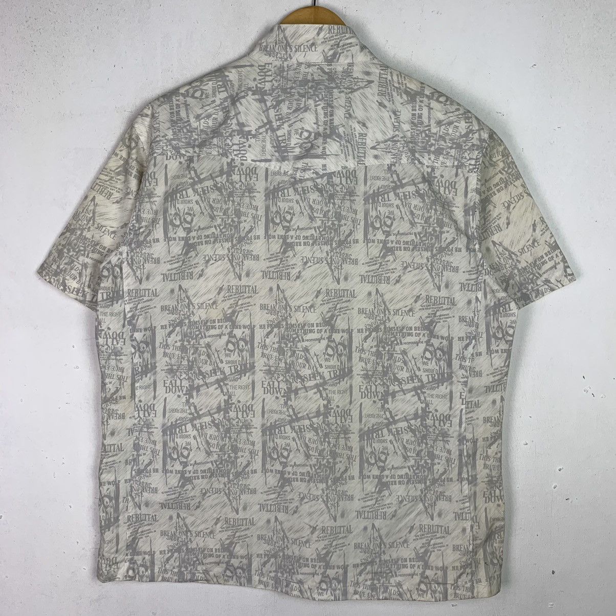 Designer × Vintage Vintage Moderm Printed Full Zip Shirt Size US L / EU 52-54 / 3 - 10 Thumbnail
