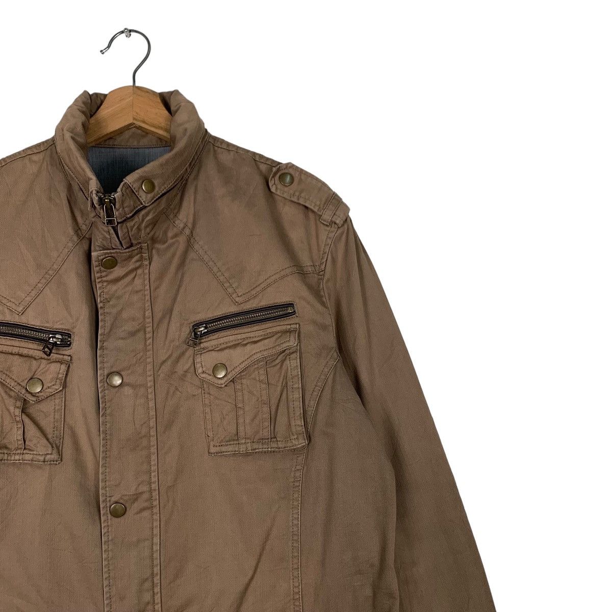 Michel Klein MICHEL KLEIN HOMME Paris Four Pocket Chore Jacket #0644-C30 Size US M / EU 48-50 / 2 - 5 Thumbnail