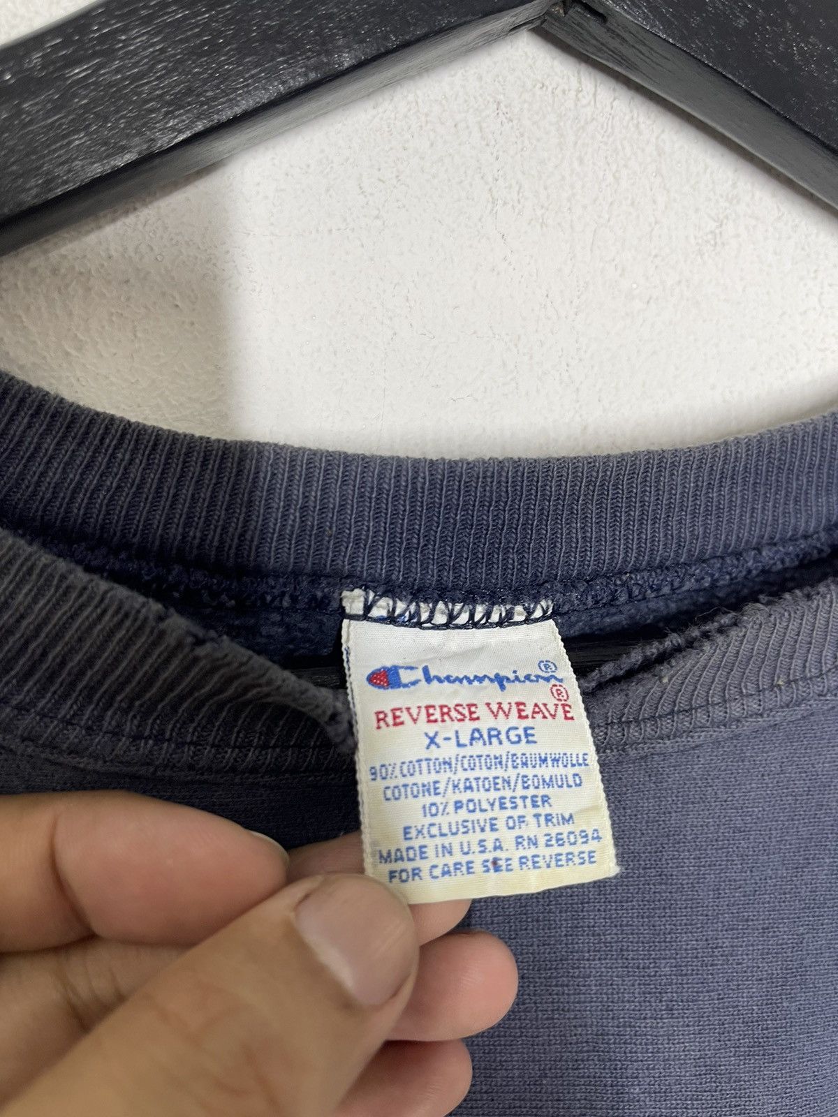 Champion VINTAGE 80’s CHAMPION JUMPER REVERSE WEAVE USA Size US XL / EU 56 / 4 - 4 Thumbnail