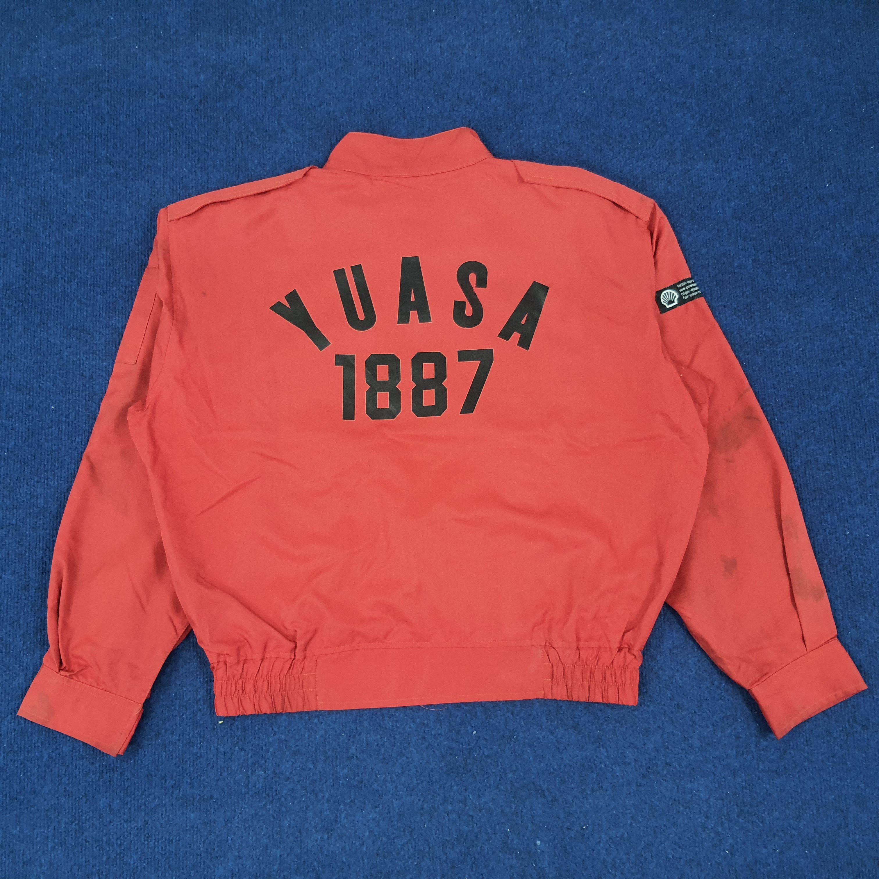 Vintage Vintage Formula Shell Service Wear Motorsports Racing Jacket Size US L / EU 52-54 / 3 - 3 Thumbnail