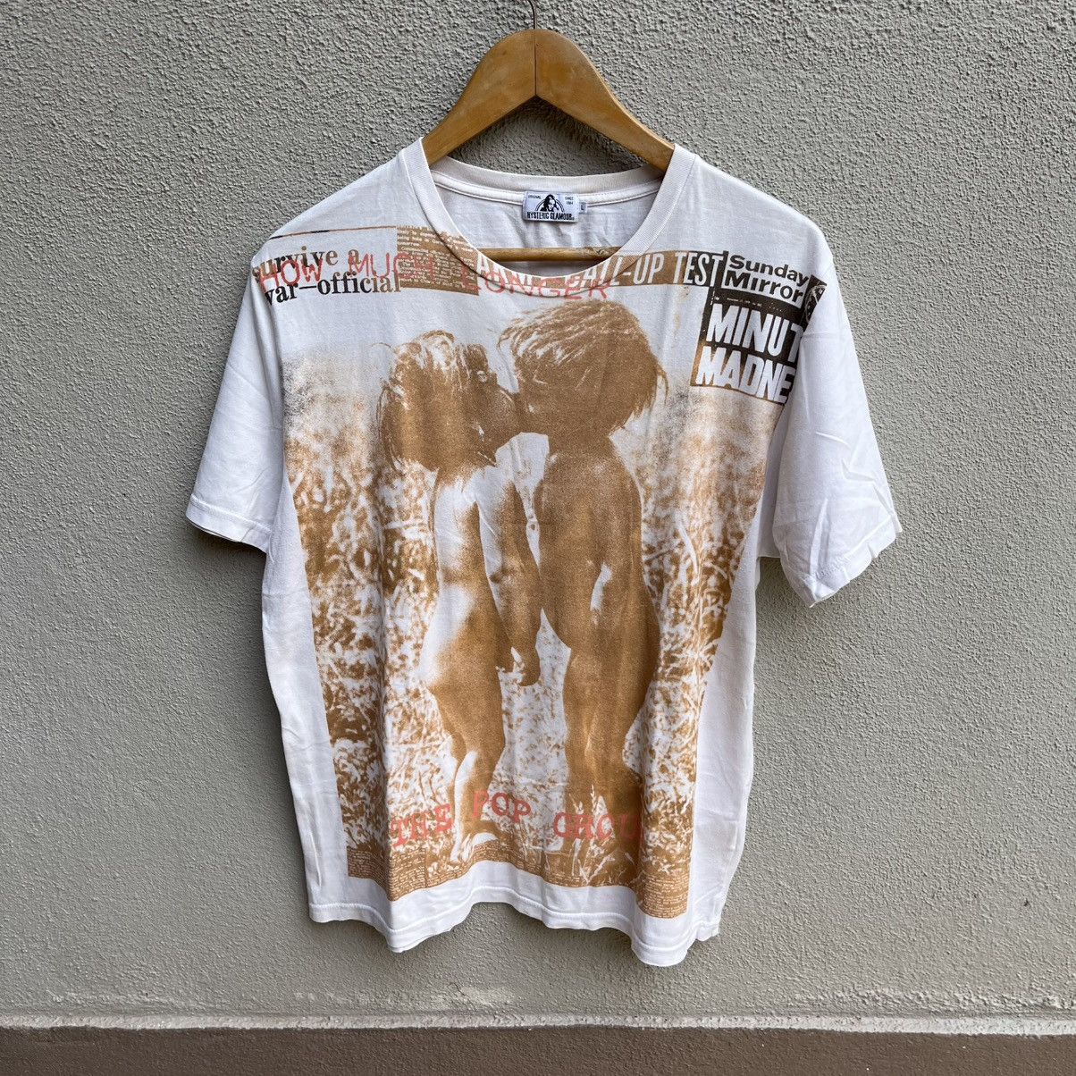 Hysteric Glamour HYSTERIC GLAMOUR the pop group band cover photo tee Size US M / EU 48-50 / 2 - 1 Thumbnail