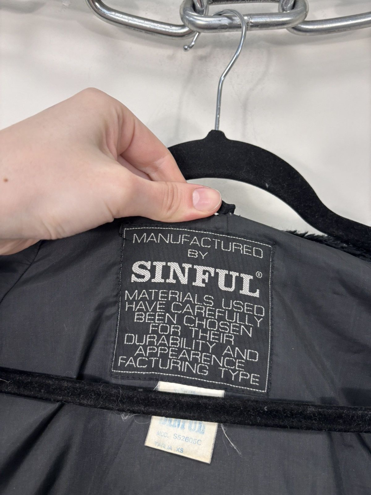 Other Vintage Sinful Y2K Rare Black N-2B Flight Bomber Jacket Size US M / EU 48-50 / 2 - 16 Thumbnail