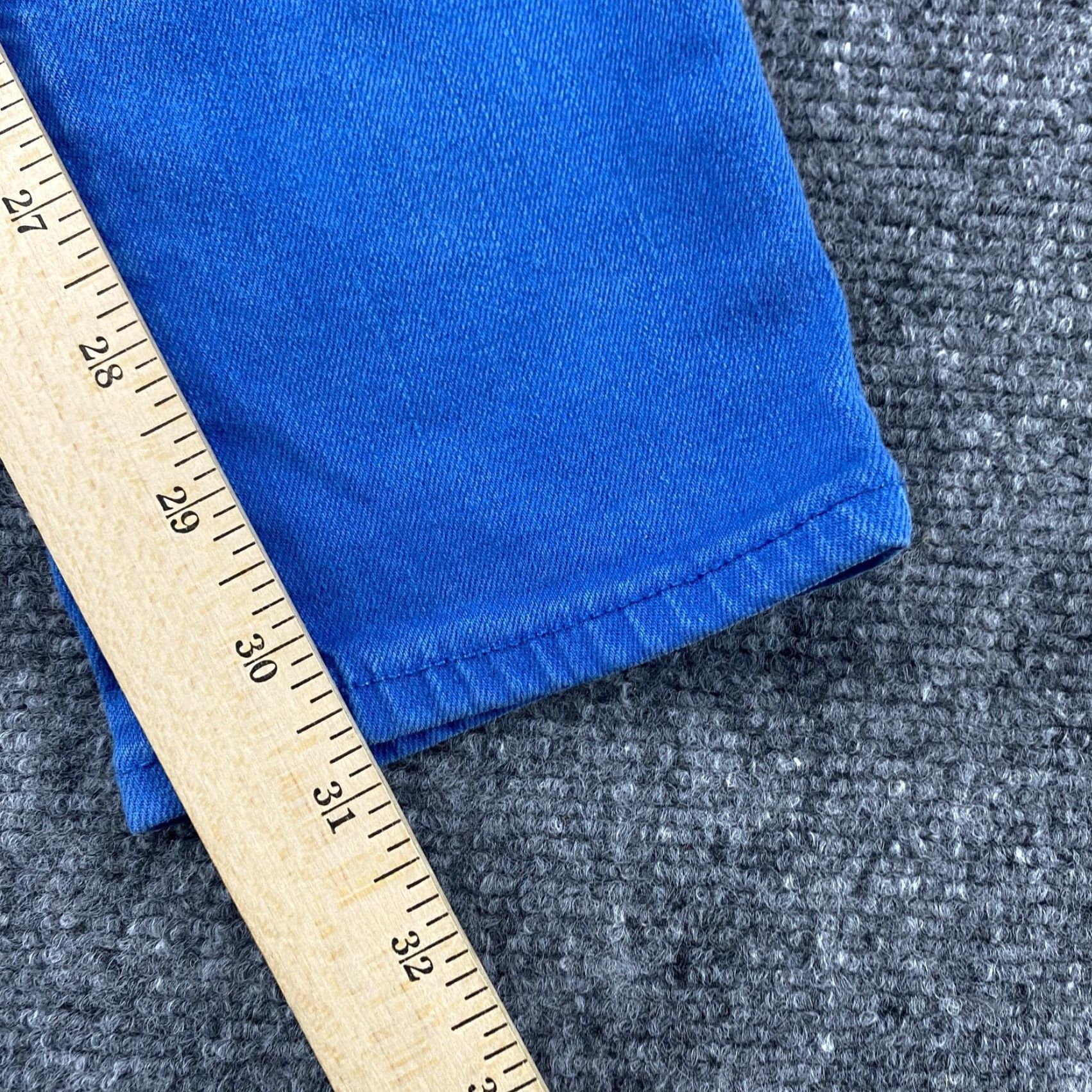 Vintage AG Adriano Goldschmied Jeans Womens 26R Blue The Prima Mid-Rise Skinny Made USA Size 26" / US 2 / IT 38 - 7 Thumbnail